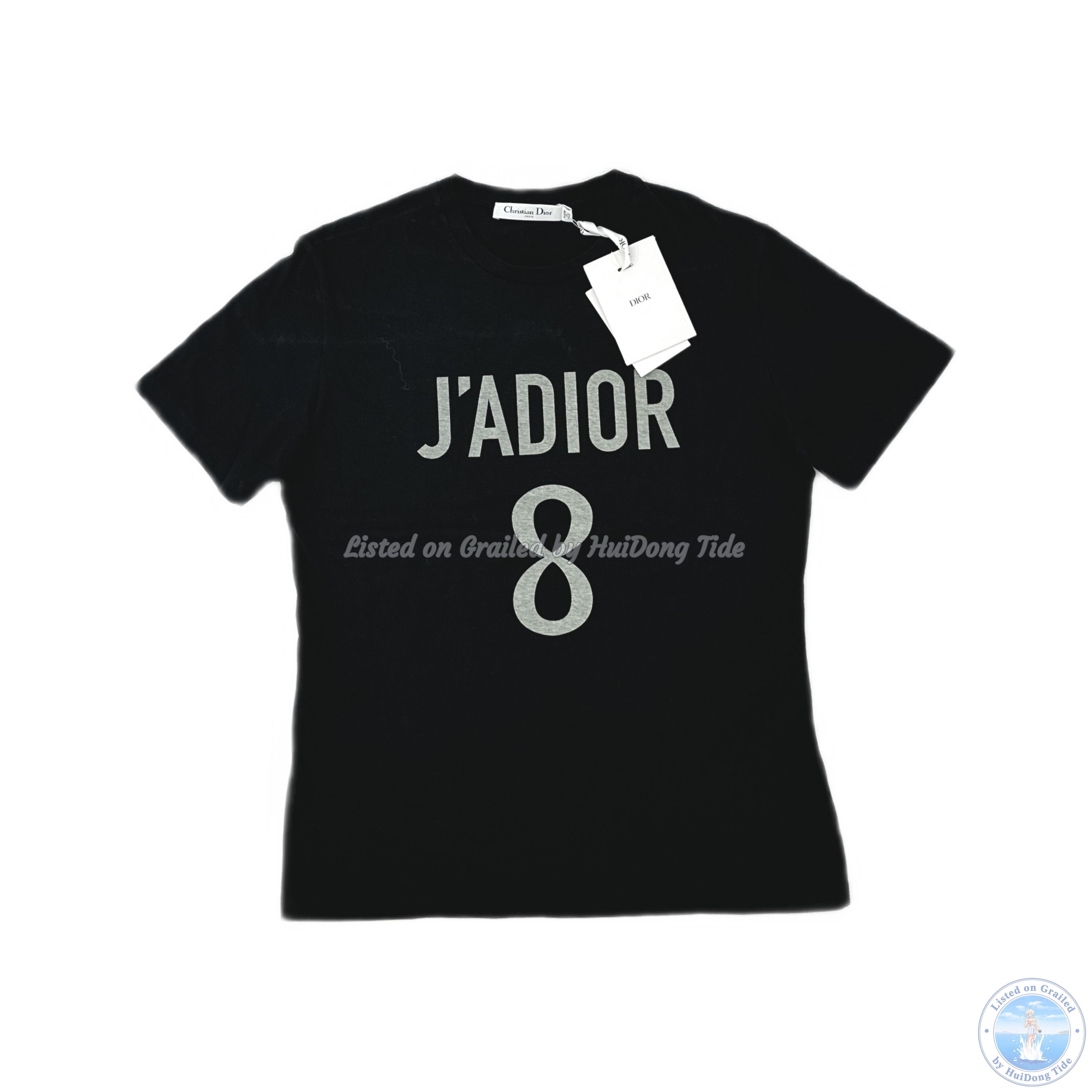 Dior × John Galliano × Vintage Dior 2003 Hard Core Black Spangle T