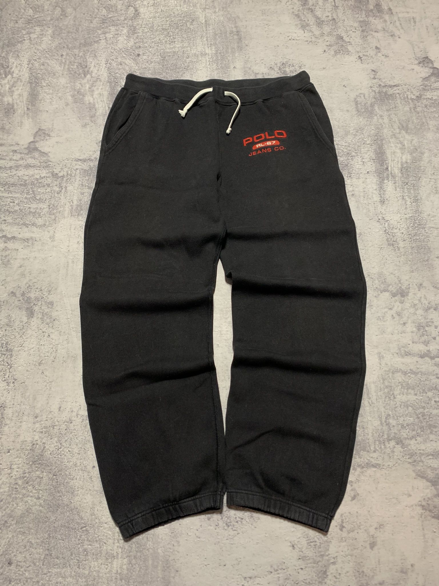 Polo Ralph Lauren Polo Ralph Lauren Jeans Co. Sweatpants Faded Black Men’s L Size US 34 / EU 50 - 6 Thumbnail