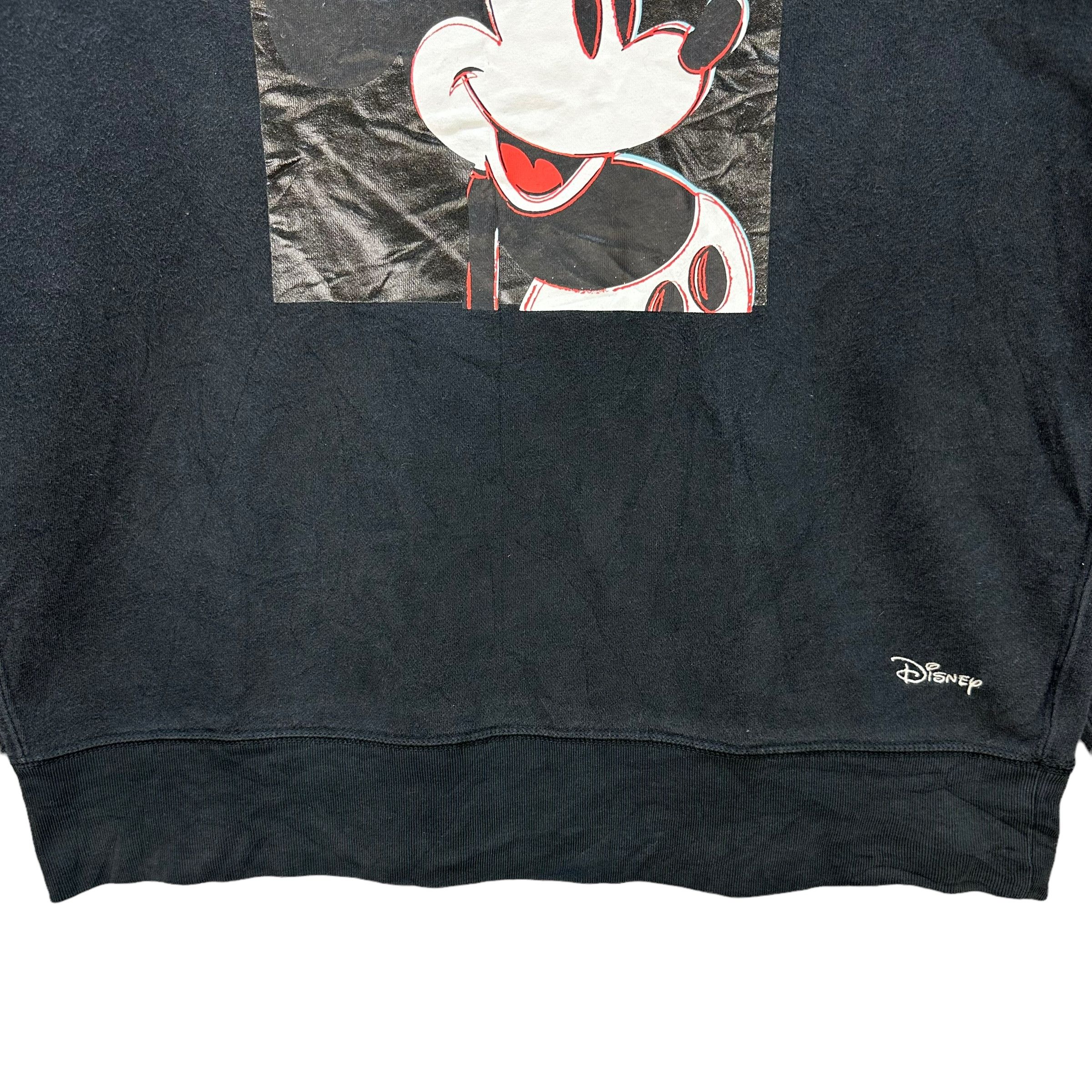 Andy Warhol Andy Warhol Mickey Mouse Graphic Print Sweatshirt #A1-0005 Size US L / EU 52-54 / 3 - 4 Thumbnail