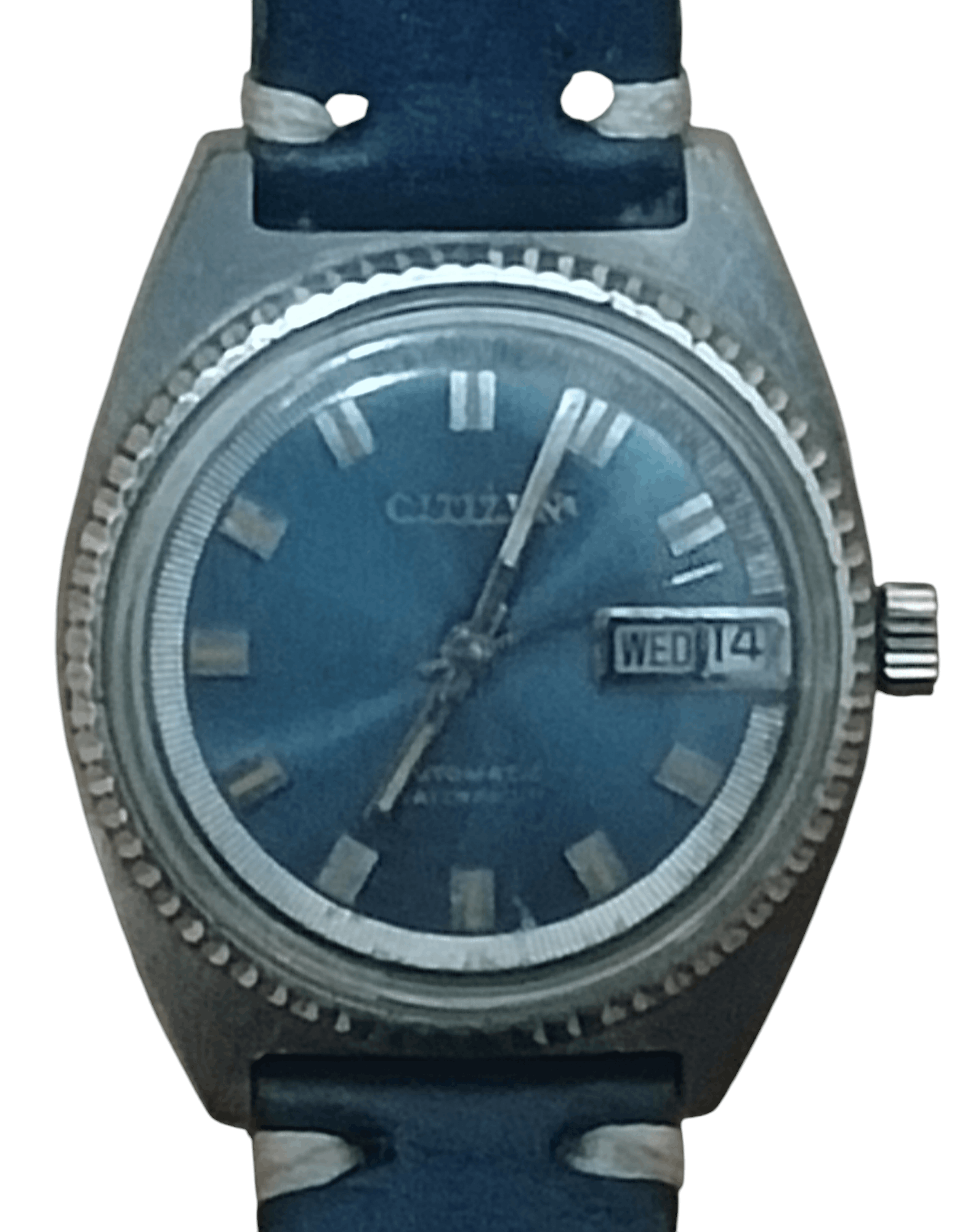 Citizen × Japanese Brand VTG AUTOMATIC CITIZEN 4-520726 TA WITH CUSTOM LEATHER STRAP Size ONE SIZE - 2 Thumbnail
