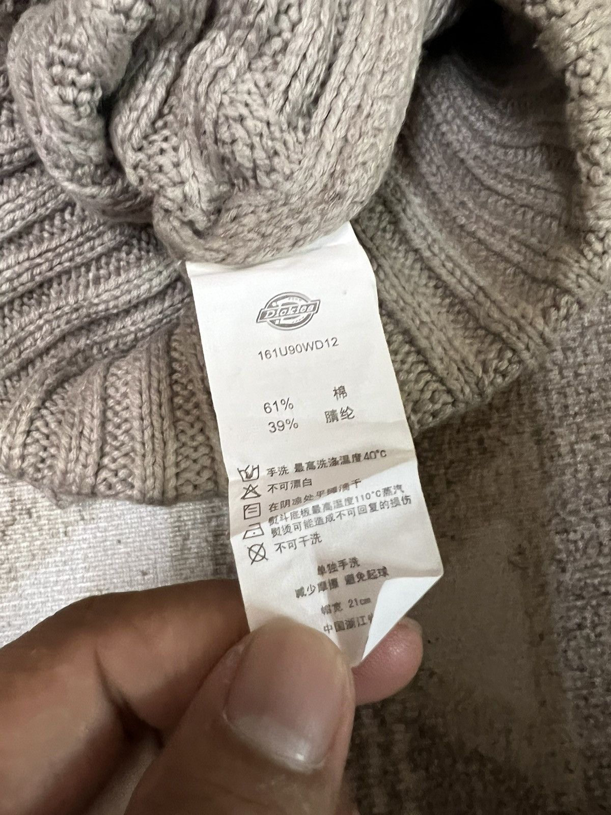 Dickies Vintage Dickies Crochet Beanie Hats Size ONE SIZE - 6 Thumbnail