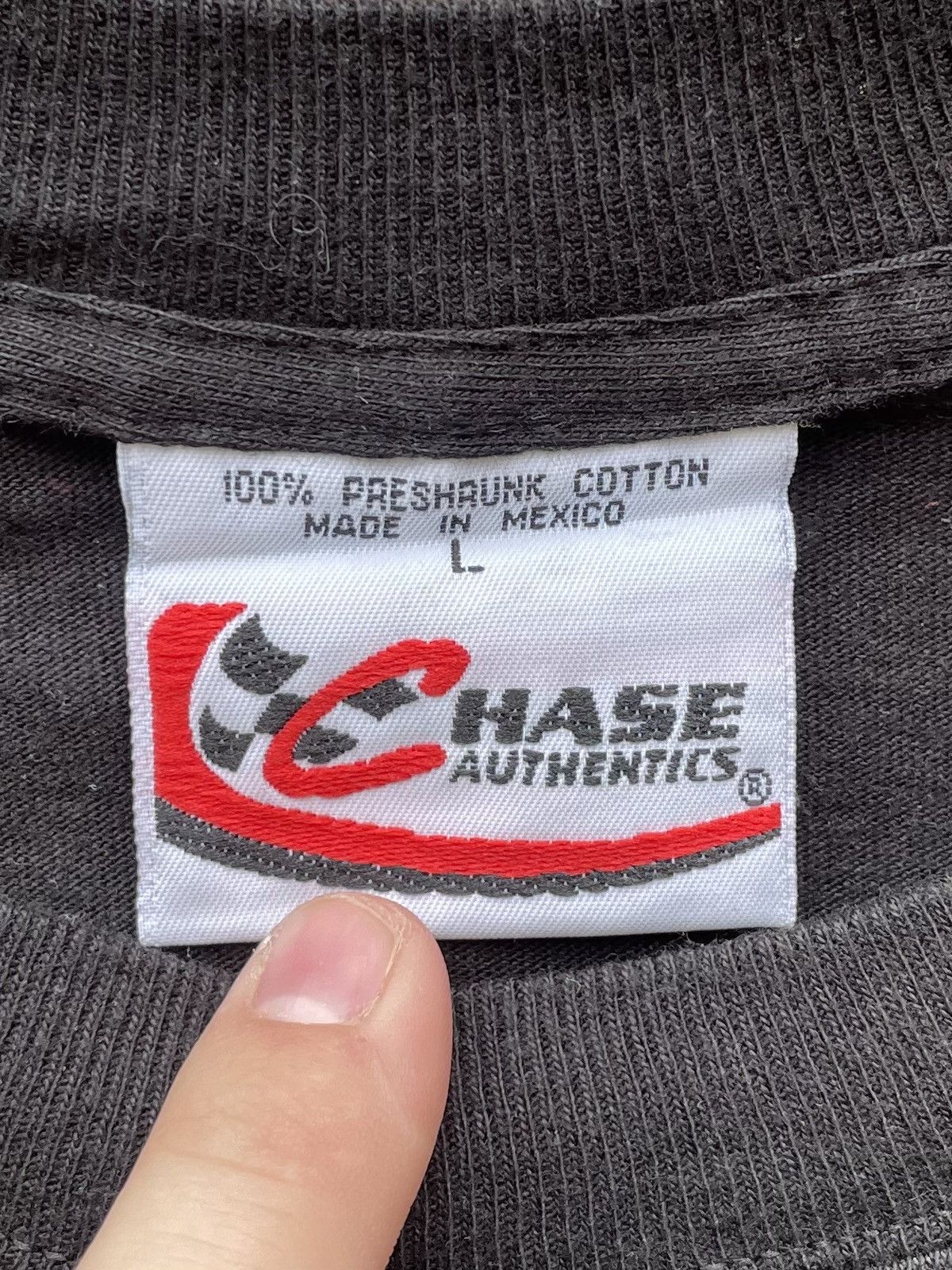 Chase Authentics Vintage 90s Nascar Chase Authentic AOP Dale Jarrett Black Size US L / EU 52-54 / 3 - 2 Thumbnail