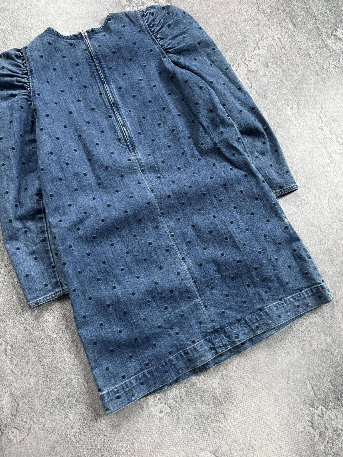 Ulla Johnson Ulla Johnson Lyna 0size denim dotted dress 👗 blue Size XS / US 0-2 / IT 36-38 - 15 Thumbnail