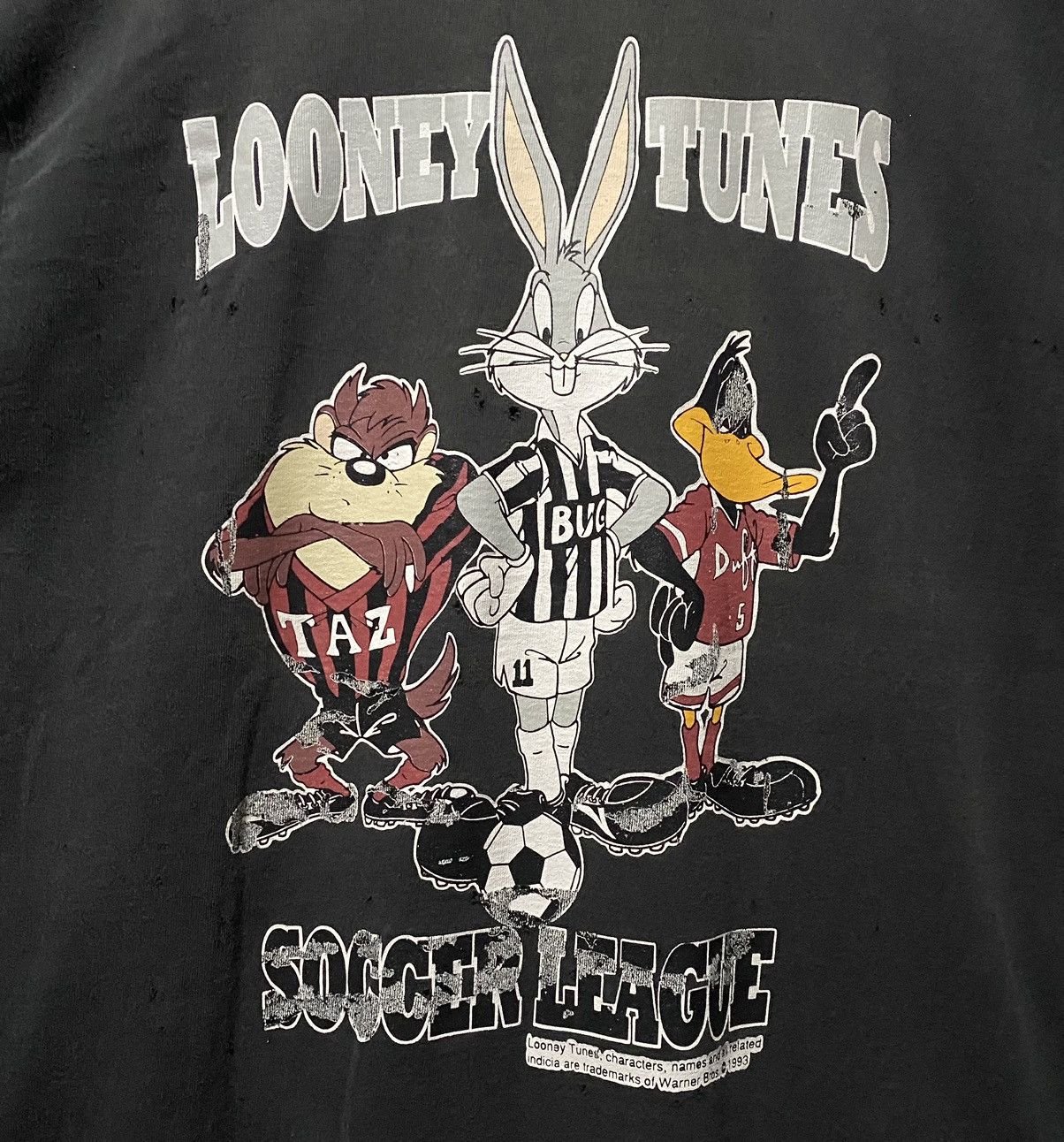 Fruit Of The Loom × Vintage Ac Milan, Juventus, Manchester United looney tunes vtg fotl Size US L / EU 52-54 / 3 - 3 Thumbnail