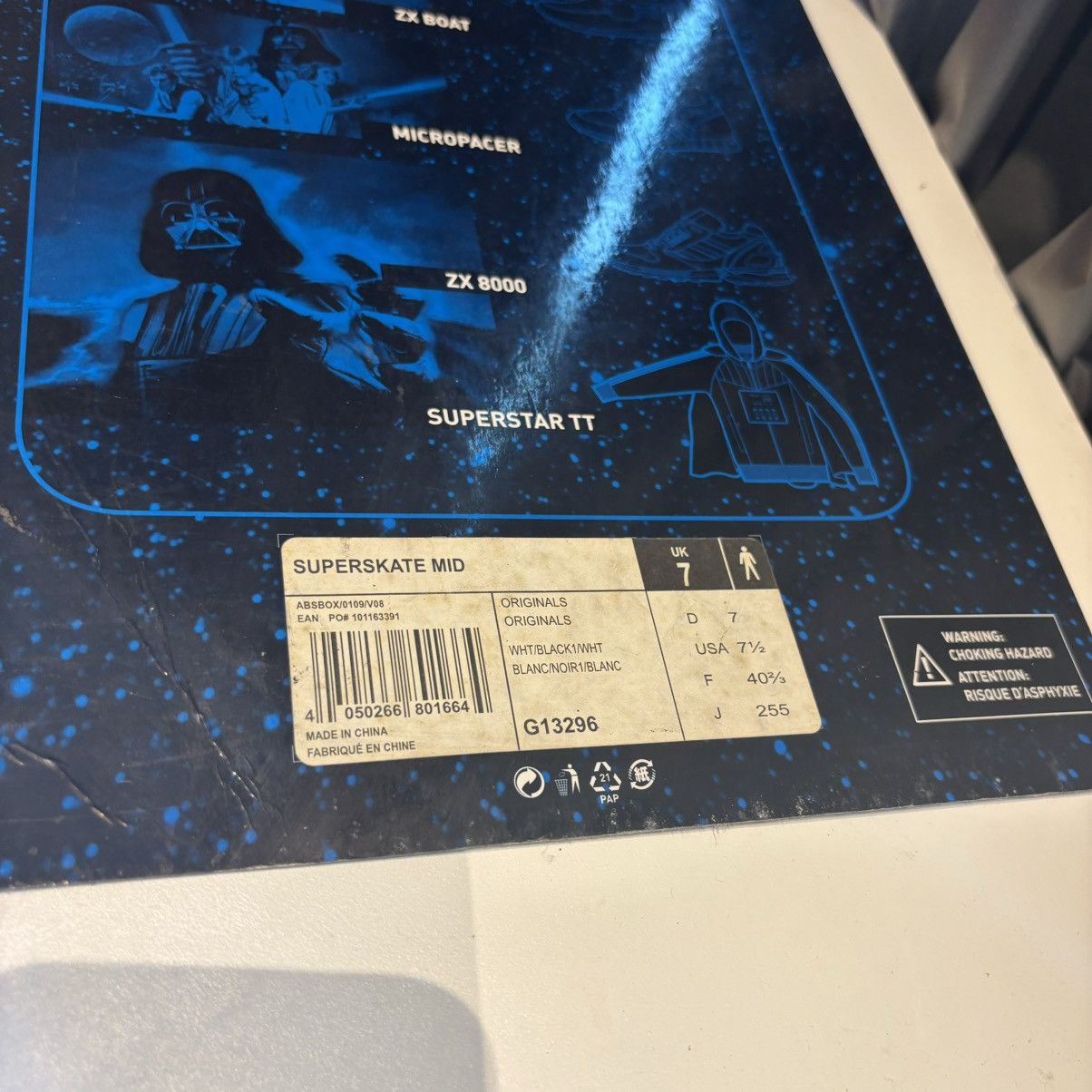 Adidas × Star Wars Adidas Superskate MD x Stormtrooper Star Wars Size US 7.5 / EU 40-41 - 3 Thumbnail