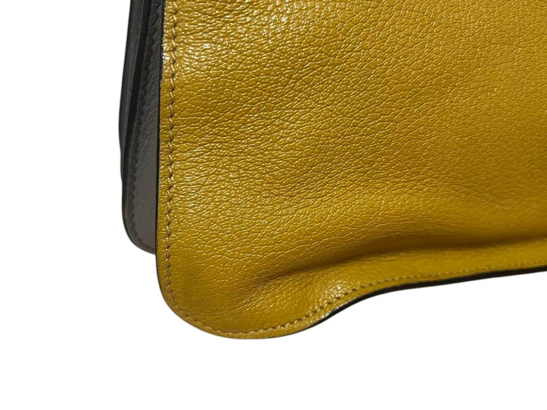 Miu Miu Miu Miu - Handbag Shoulder Bag Brown Leather Madras Vintage Size ONE SIZE - 3 Thumbnail