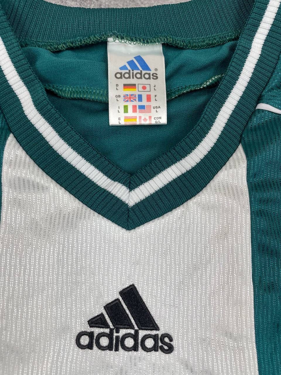 Other Matthaus Adidas Men 1998/00 Away Football ShirtGreen Jersey Size US L / EU 52-54 / 3 - 4 Thumbnail