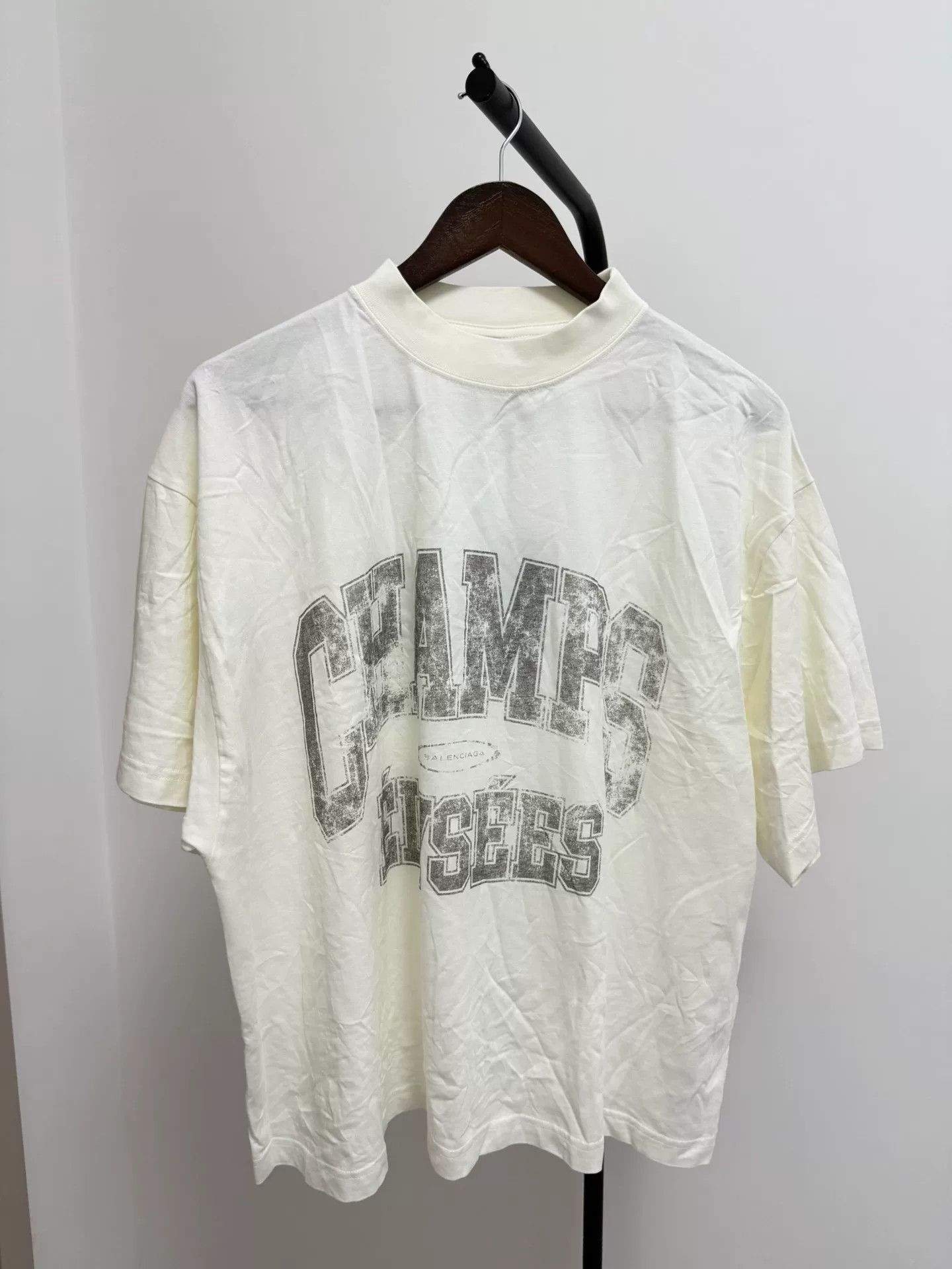 balenciaga vintage champs short sleeve t-shirt