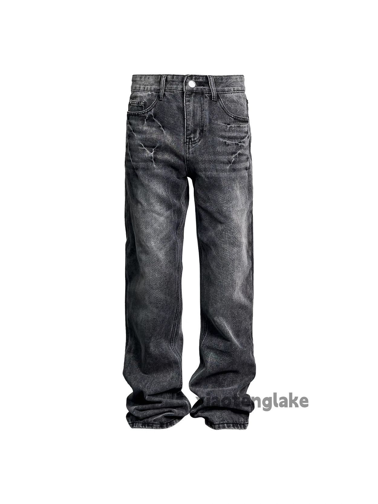 Jean zx rafsimons Balenciaga style bootcut faded punk jeans Size US 30 / EU 46 - 1 Thumbnail