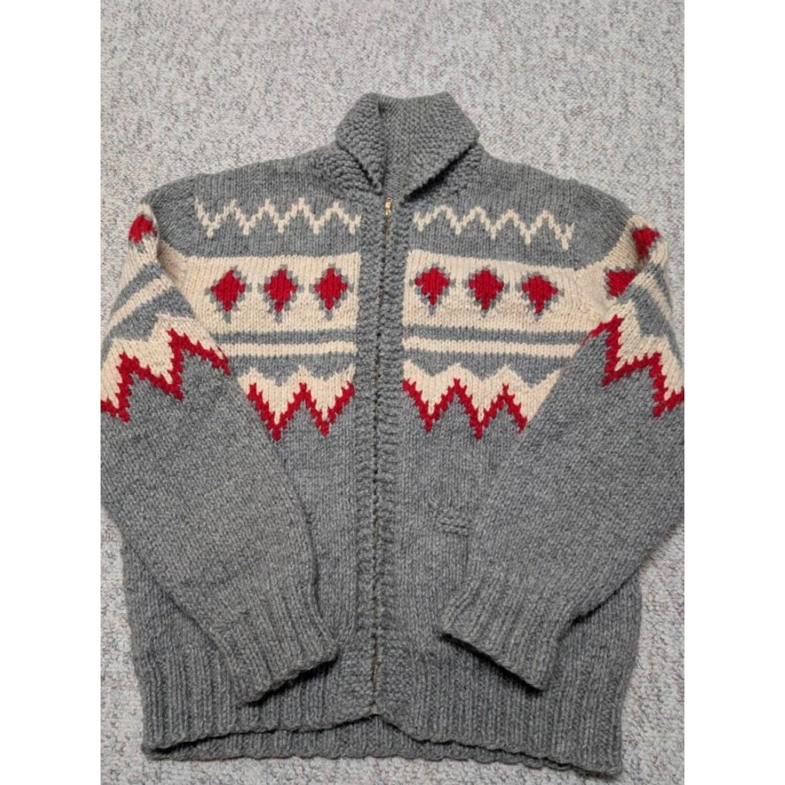 Vintage VINTAGE Cowichan Sweater Hats? Wait Size US M / EU 48-50 / 2 - 3 Thumbnail