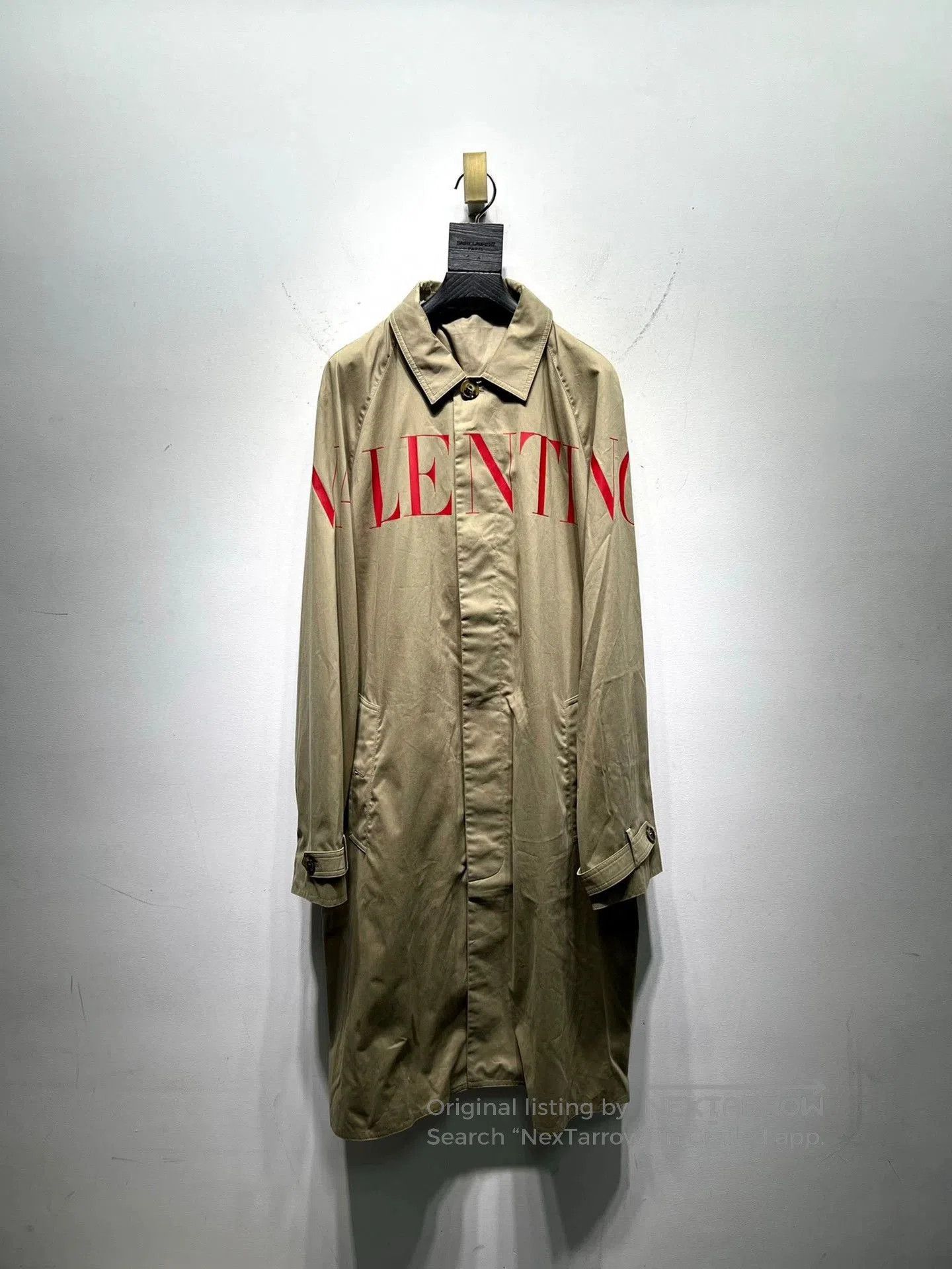 Valentino Valentino Spring Logo Loose Trench Coat. Size US M / EU 48-50 / 2 - 1 Thumbnail