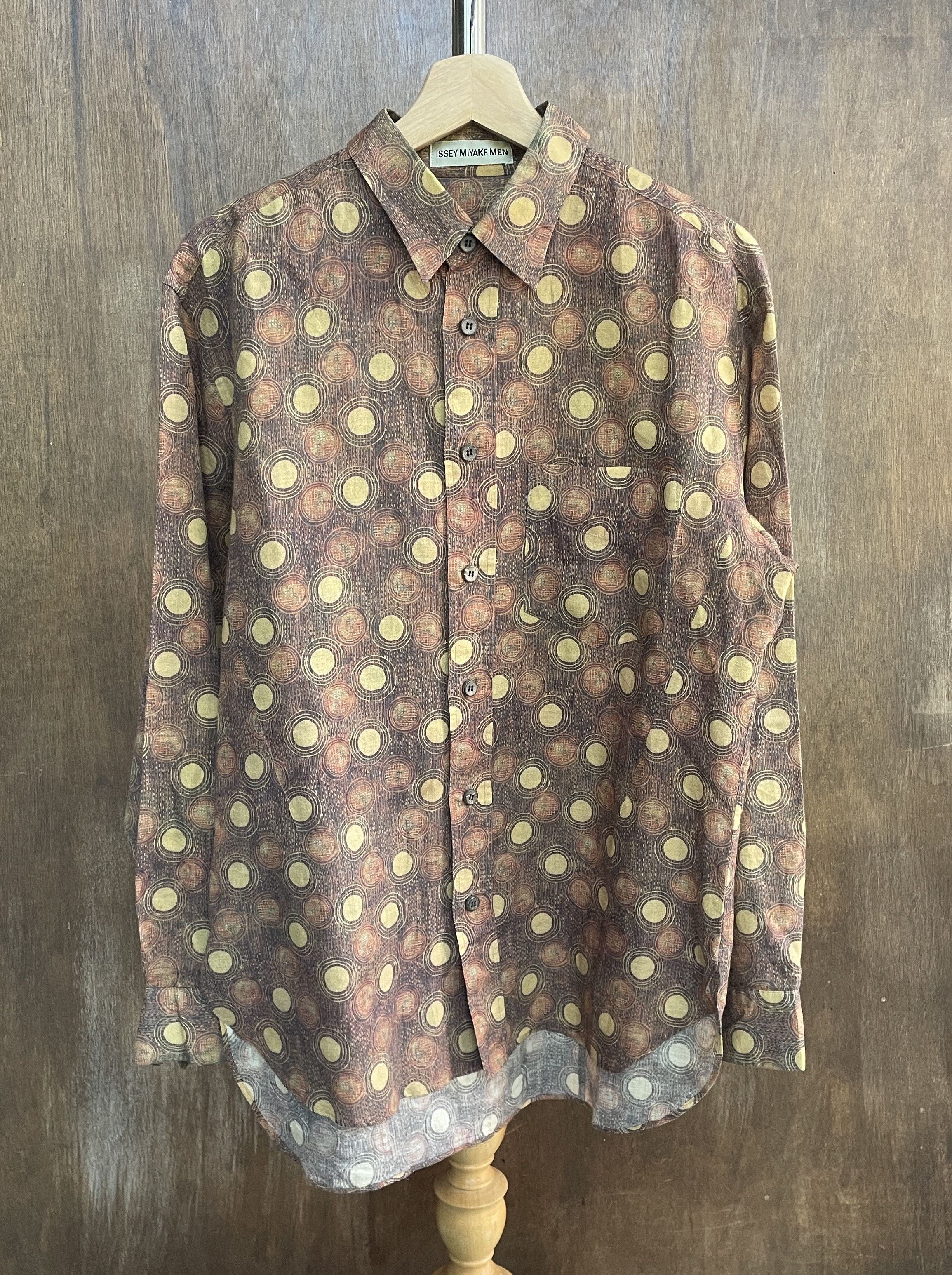 Issey Miyake ISSEY MIYAKE MEN Polka Dot Shirt Size US XS / EU 42 / 0 - 1 Thumbnail