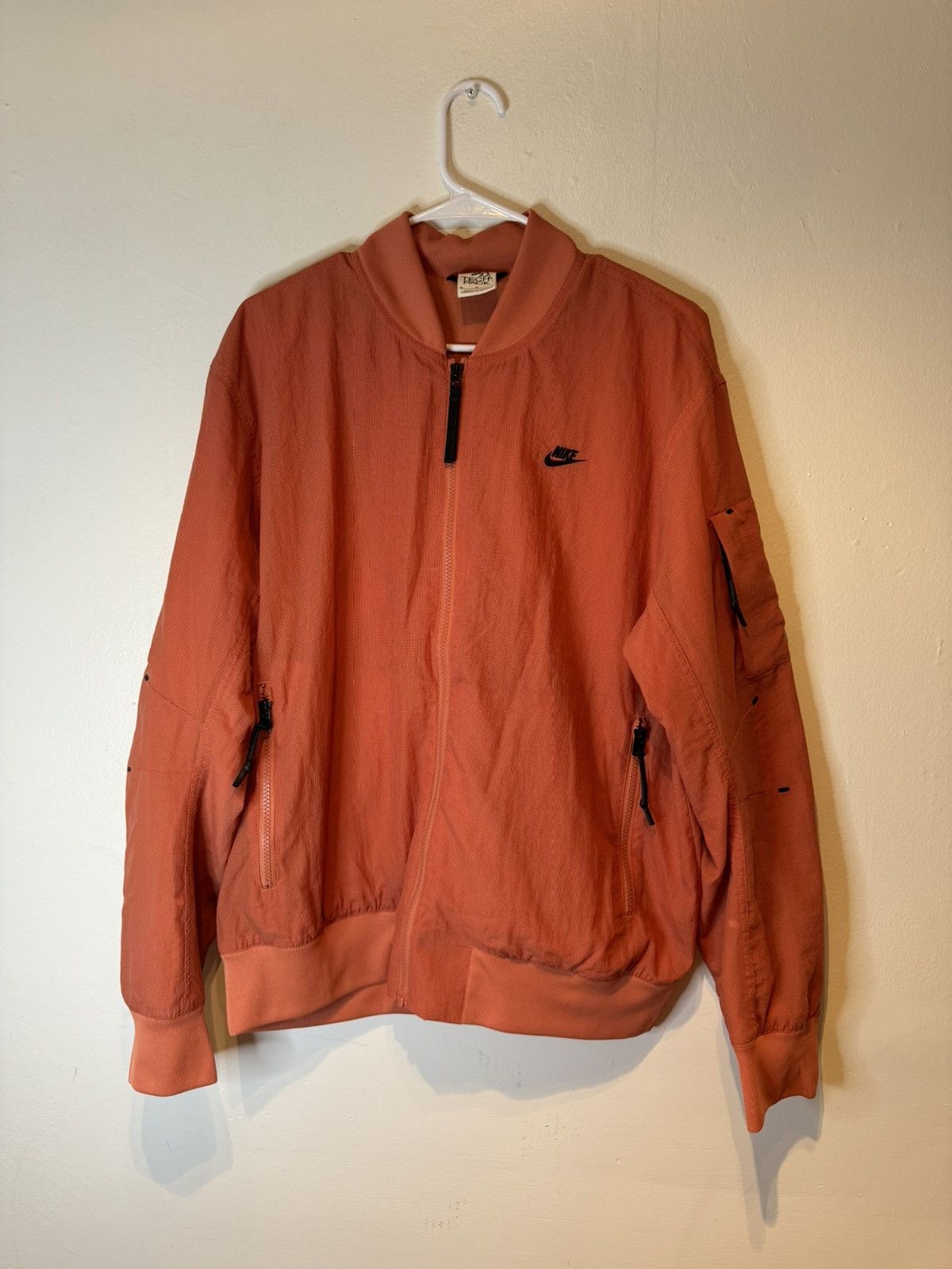 Nike $180 Nike Sportswear Tech Pack Bomber Jacket Madder Men’s M Size US M / EU 48-50 / 2 - 1 Thumbnail