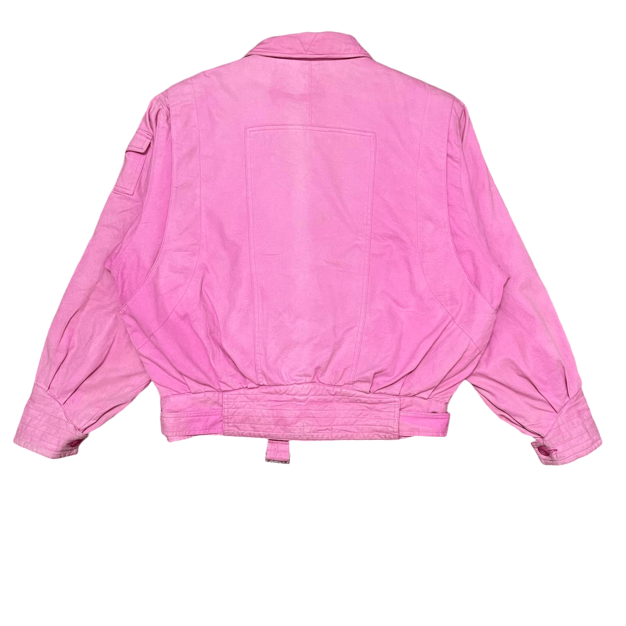 Issey Miyake Vintage Issey Miyake Inspired Bomber Style Jacket with Belt Size US L / EU 52-54 / 3 - 19 Thumbnail