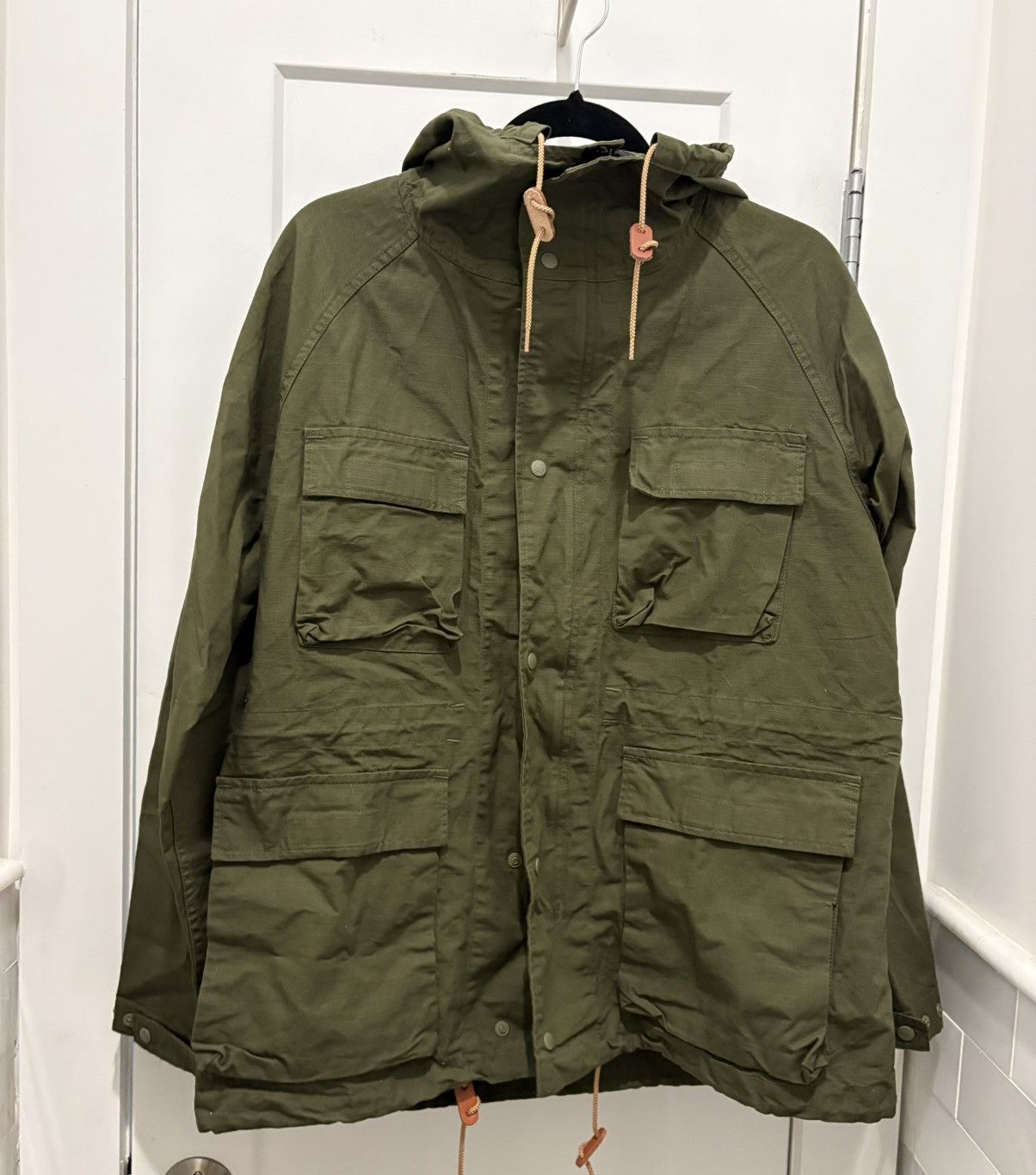 Battenwear Light Shell Parka - Olive Drab Size US M / EU 48-50 / 2 - 1 Thumbnail