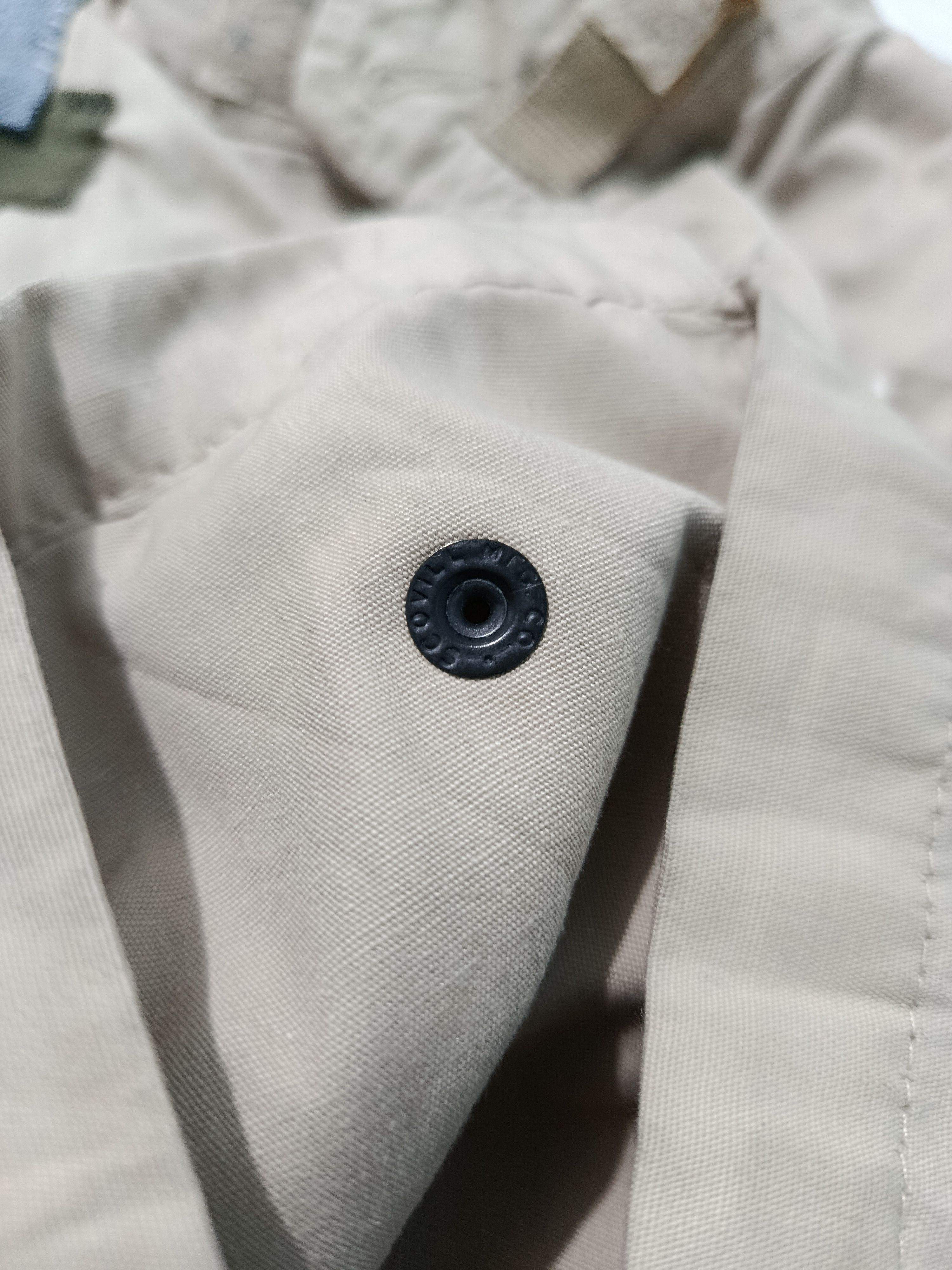 Vintage Vintage 70s 80s M65 field jacket khaki patchwork design Size US M / EU 48-50 / 2 - 11 Thumbnail