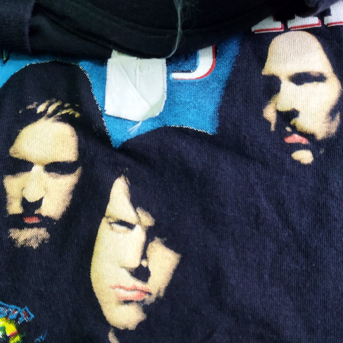 Band Tees × Vintage Vintage 90s Danzig Dirty Black Summer Tour Tee Size US L / EU 52-54 / 3 - 3 Thumbnail