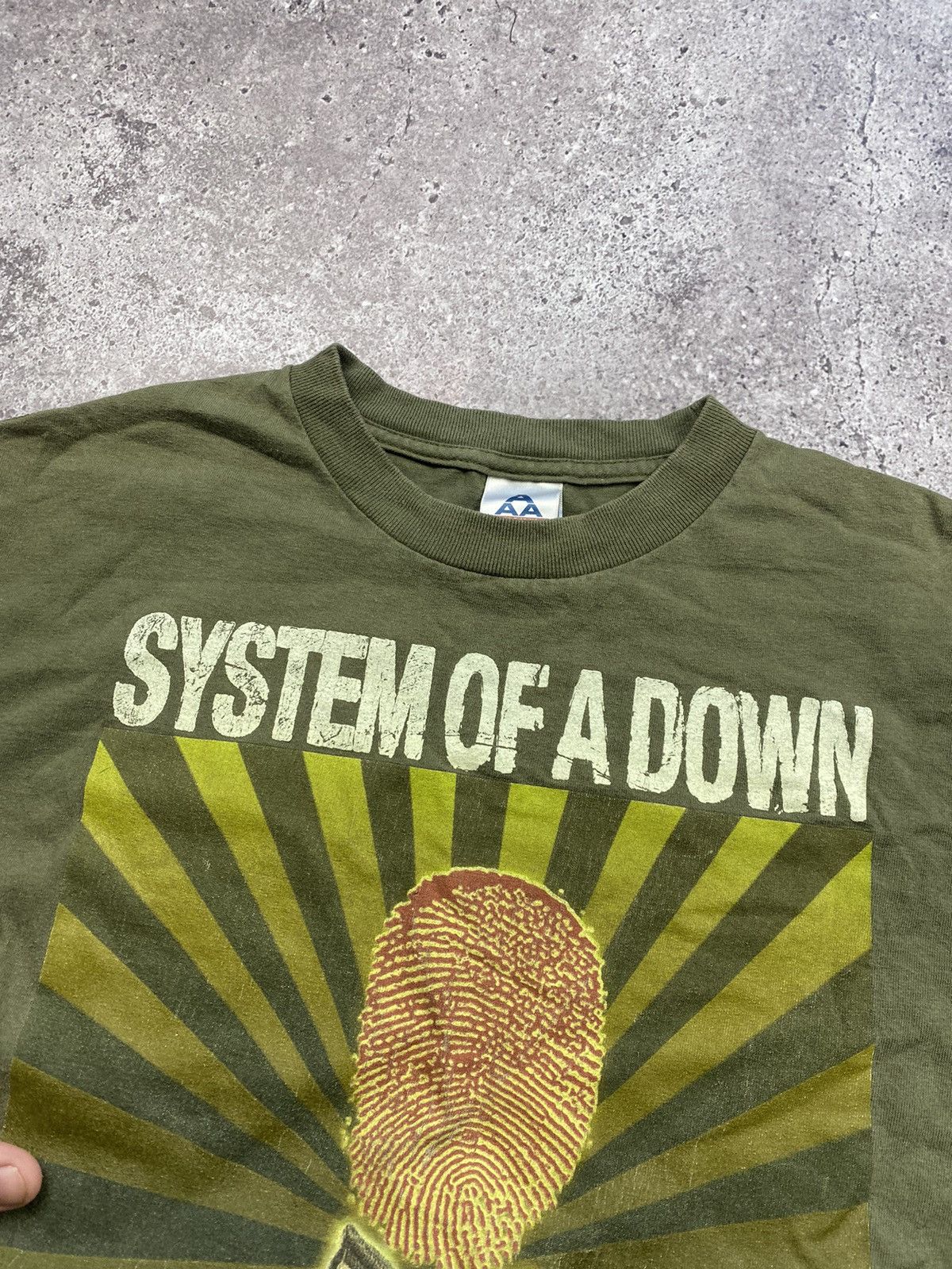 Band Tees × Vintage Vintage System Of A Down 2000’s Band Tee Medium Size US M / EU 48-50 / 2 - 3 Thumbnail