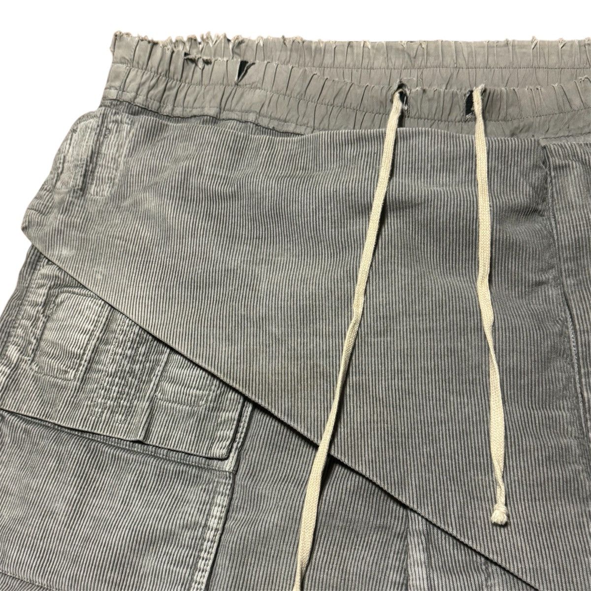 Rick Owens Drkshdw Rick Owens Drkshdw Memphis Corduroy Dark Grey Size US 34 / EU 50 - 3 Thumbnail