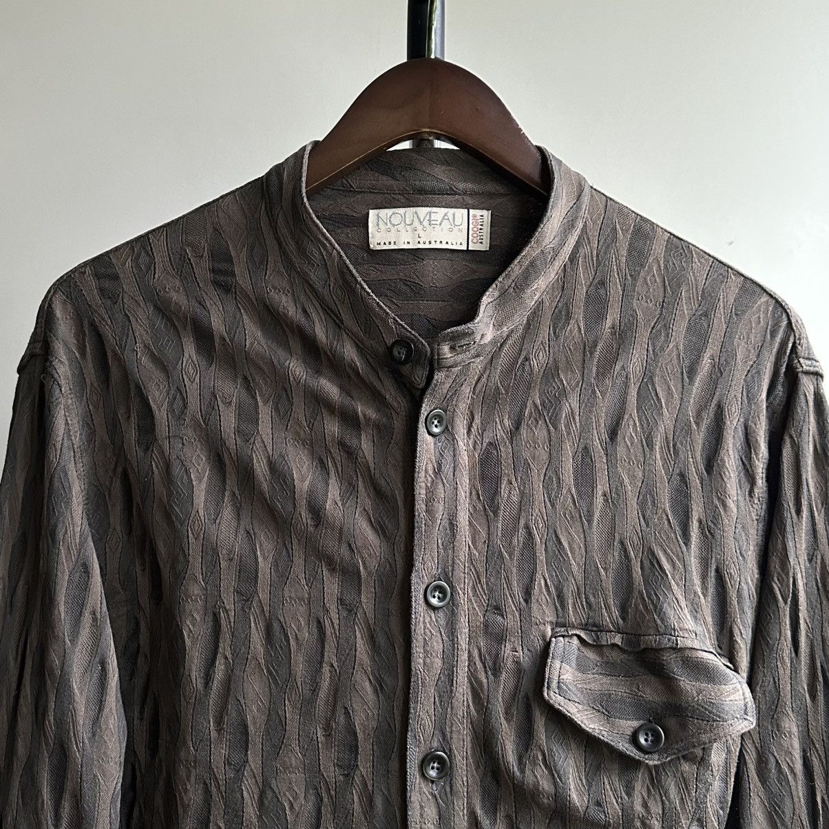 Coogi Vintage Nouveau Coogi Australia Textured Button Up Shirt Size US L / EU 52-54 / 3 - 3 Thumbnail