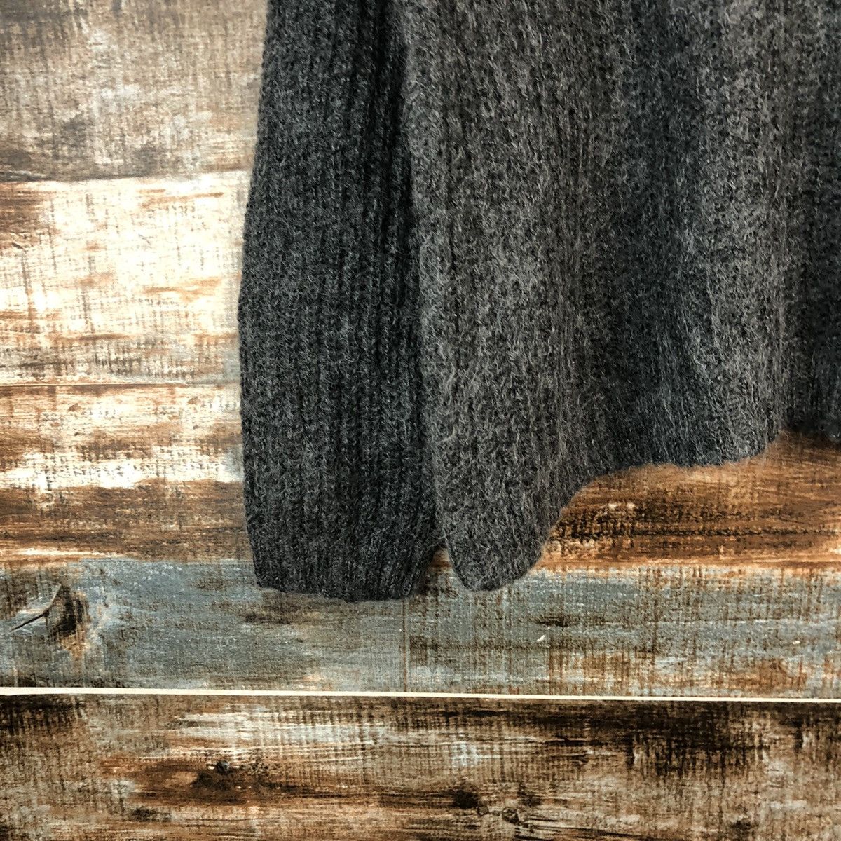 Homespun Knitwear × Uniqlo Uniqlo mohair vintage winter Grey Knitwear #A2367 Size US S / EU 44-46 / 1 - 7 Thumbnail