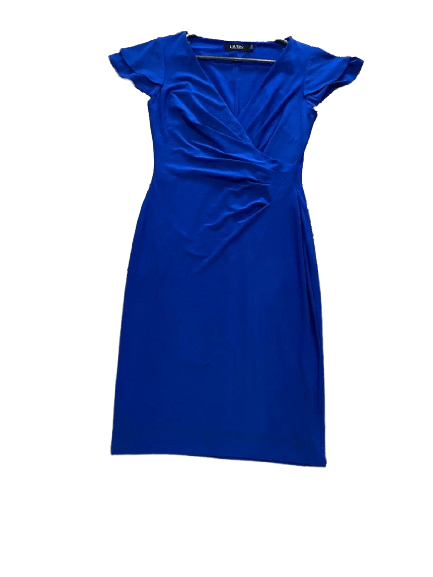 Ralph Lauren Vintage Ralph Lauren Blue Midi Dress Size 2 Size XS / US 0-2 / IT 36-38 - 1 Thumbnail