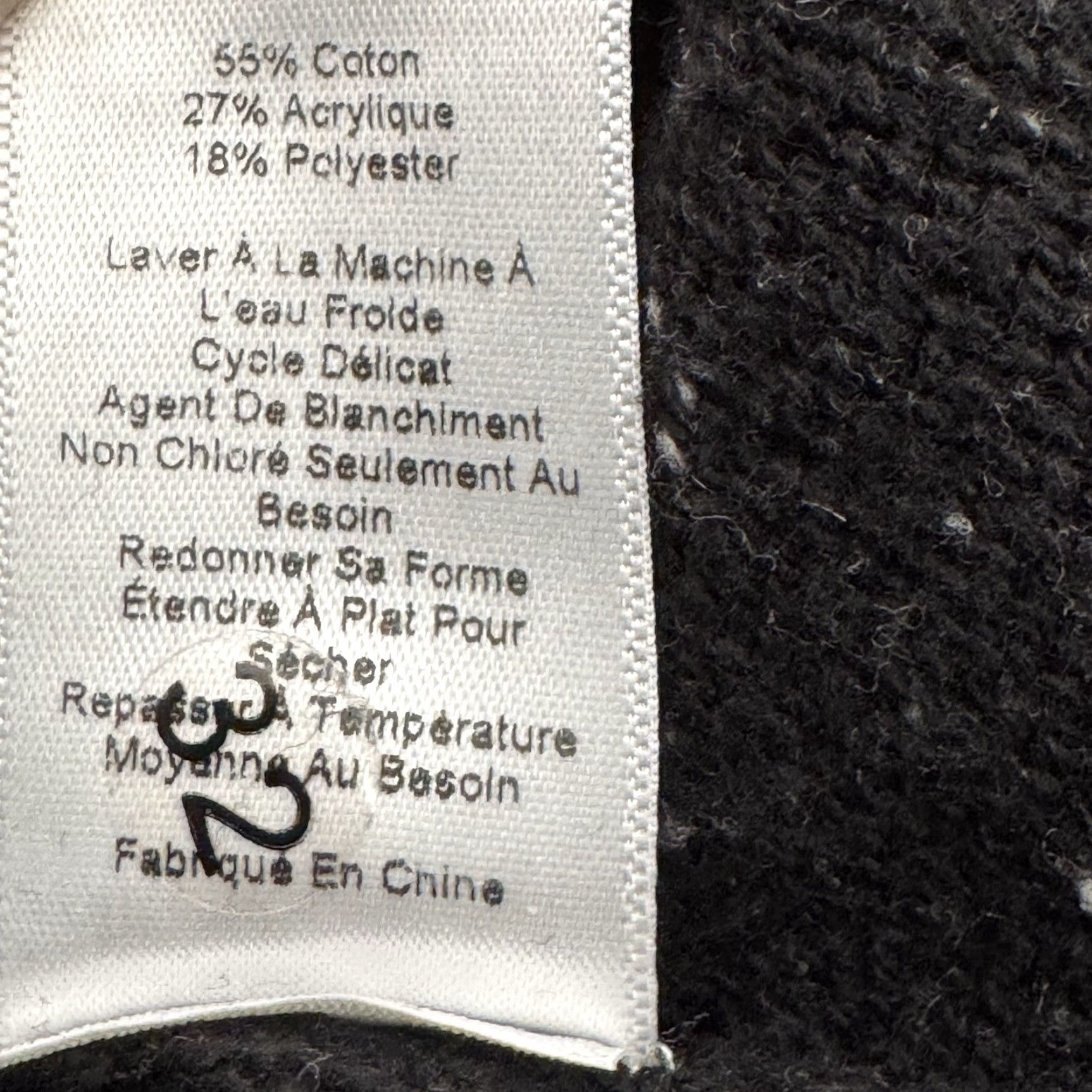 Talbots VINTAGE Talbots Sweater M Petite Black Cable-Knit Speckled Preppy Grandmacore Academia Womens Pullover Long Sleeve Size M / US 6-8 / IT 42-44 - 7 Thumbnail