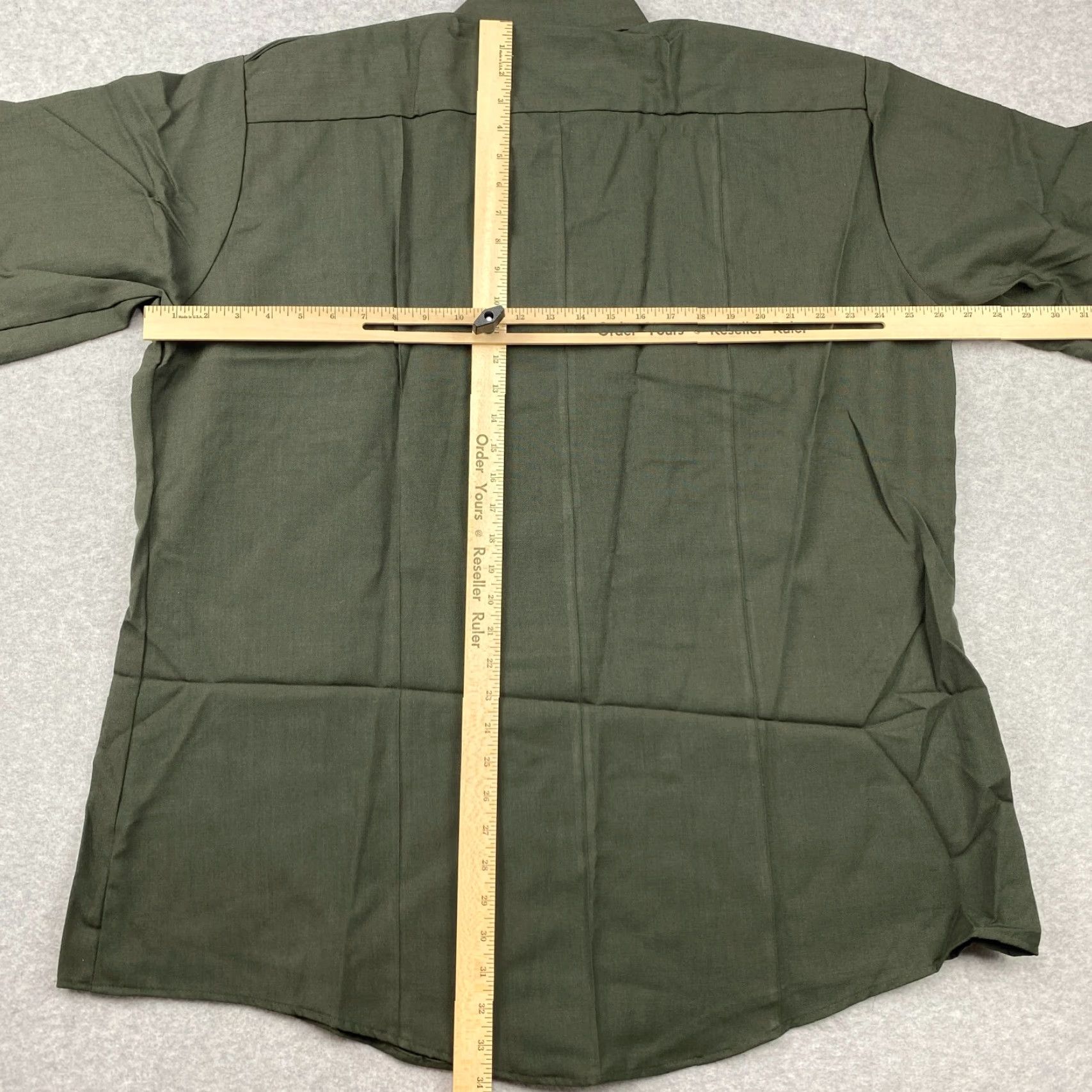 Vintage Flying Cross Shirt USBP Deluxe Uniform Adult 2XL Green USA Made NWT Mens Size US XXL / EU 58 / 5 - 6 Thumbnail