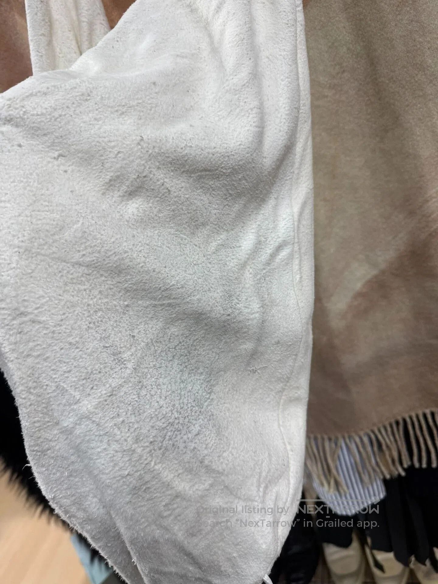 Comme des Garcons undercover suede eye bag. Size ONE SIZE - 6 Thumbnail