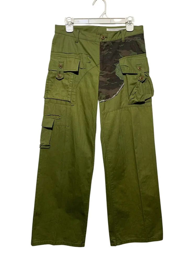 Issey Miyake Sunao Kuwahara reconstructed wide leg cargo pants by issey Size US 30 / EU 46 - 1 Thumbnail