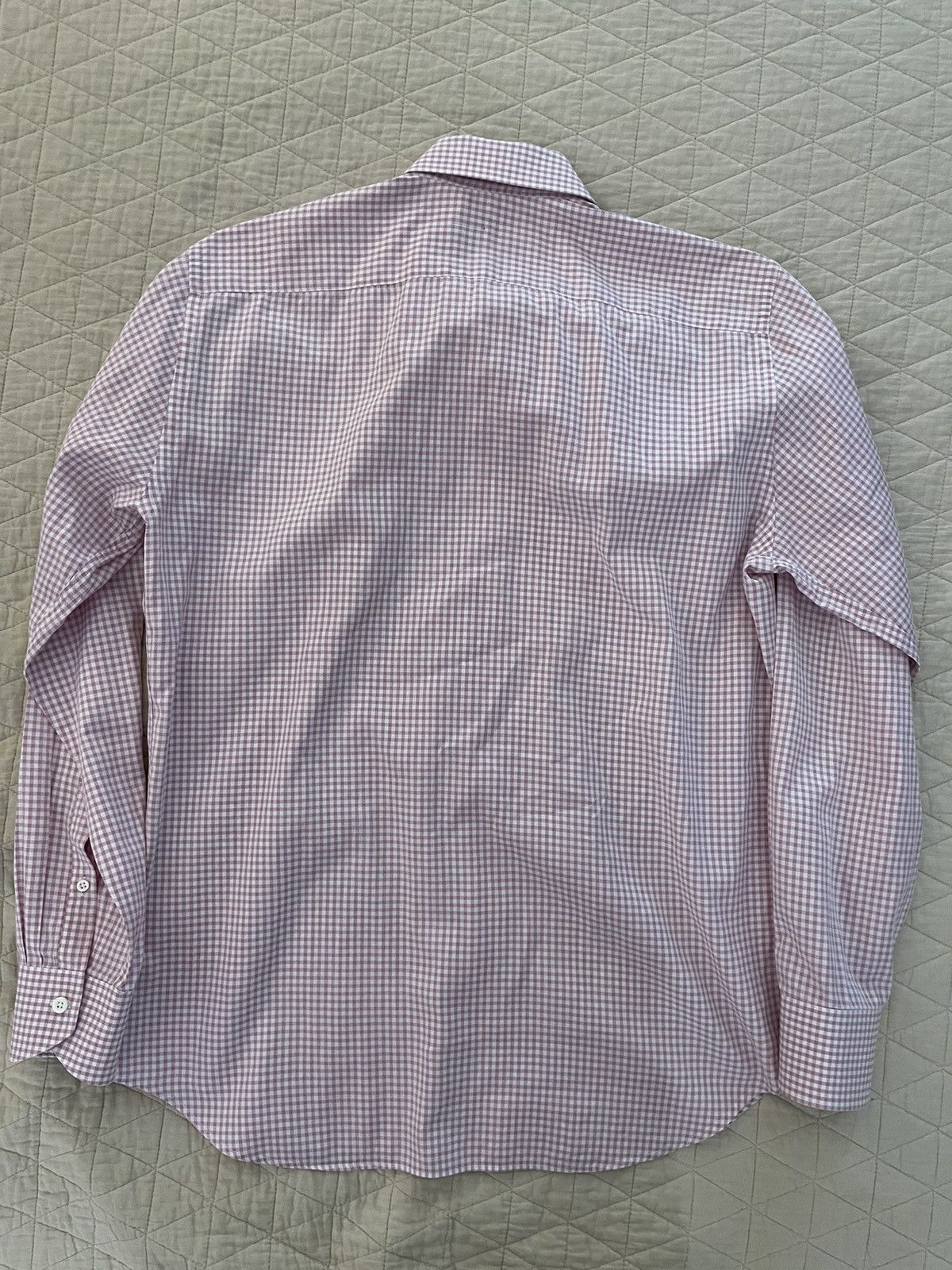 Canali Smart Check Shirt Size US L / EU 52-54 / 3 - 6 Thumbnail