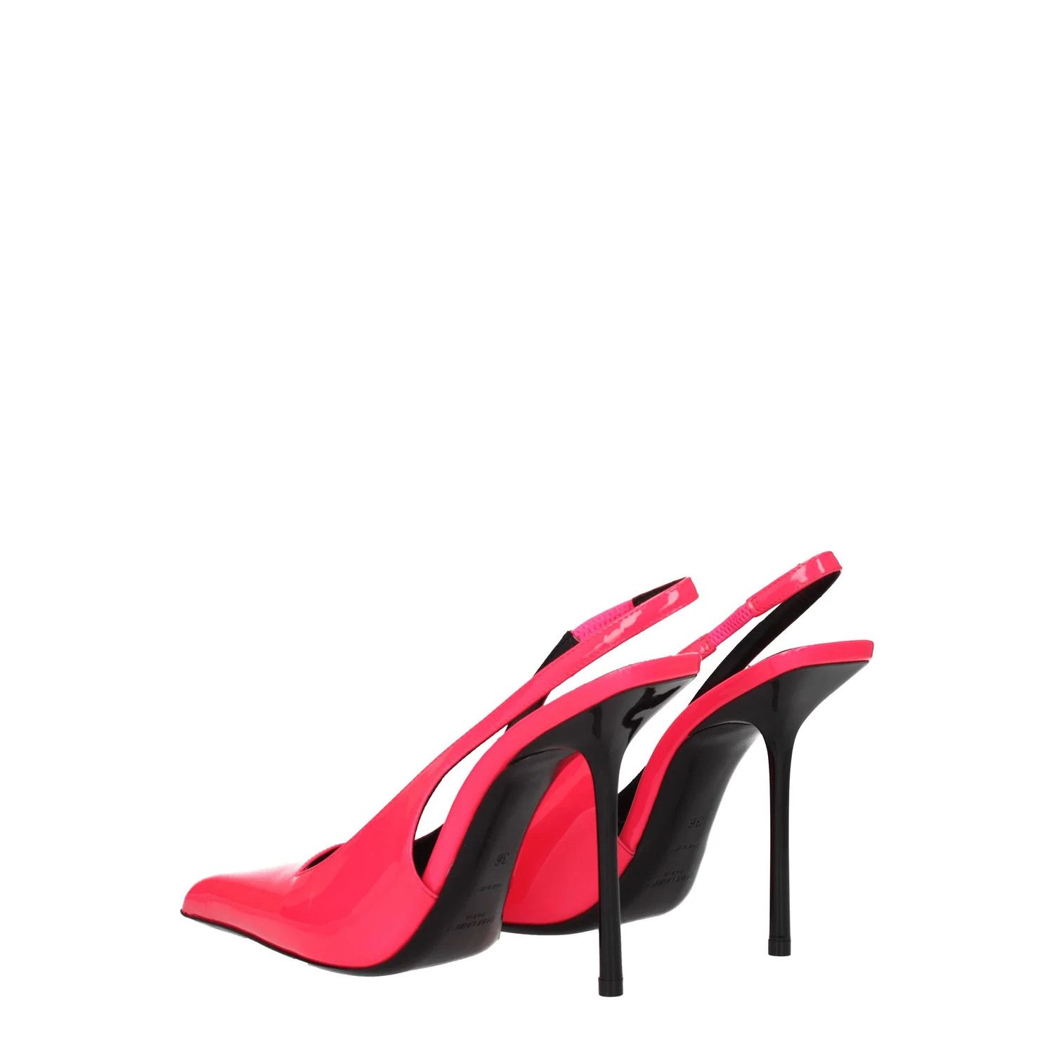 Saint Laurent Paris ob1o1e1124 Patent Leather Sandals in Pink/Coral Size US 9.5 / IT 39.5 - 4 Thumbnail