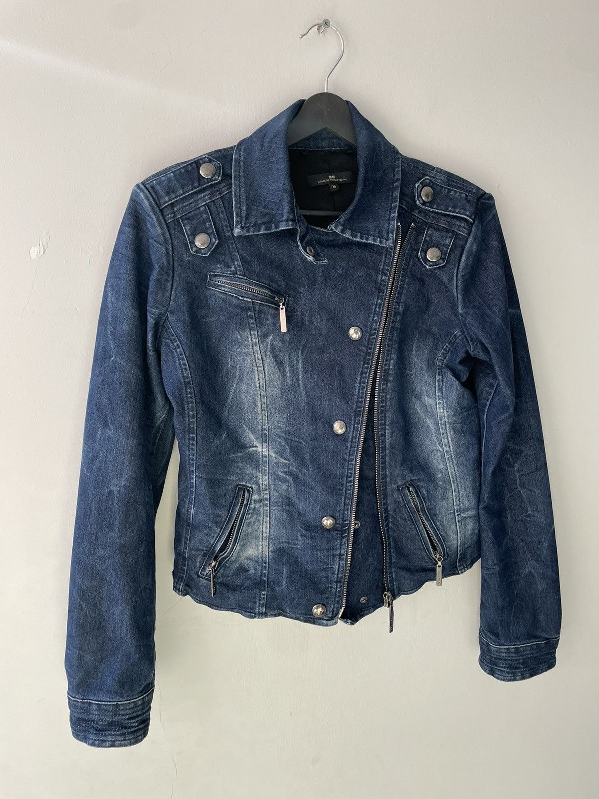 Vintage Eusabetta Franchi jean jacket Size M / US 6-8 / IT 42-44 - 7 Thumbnail