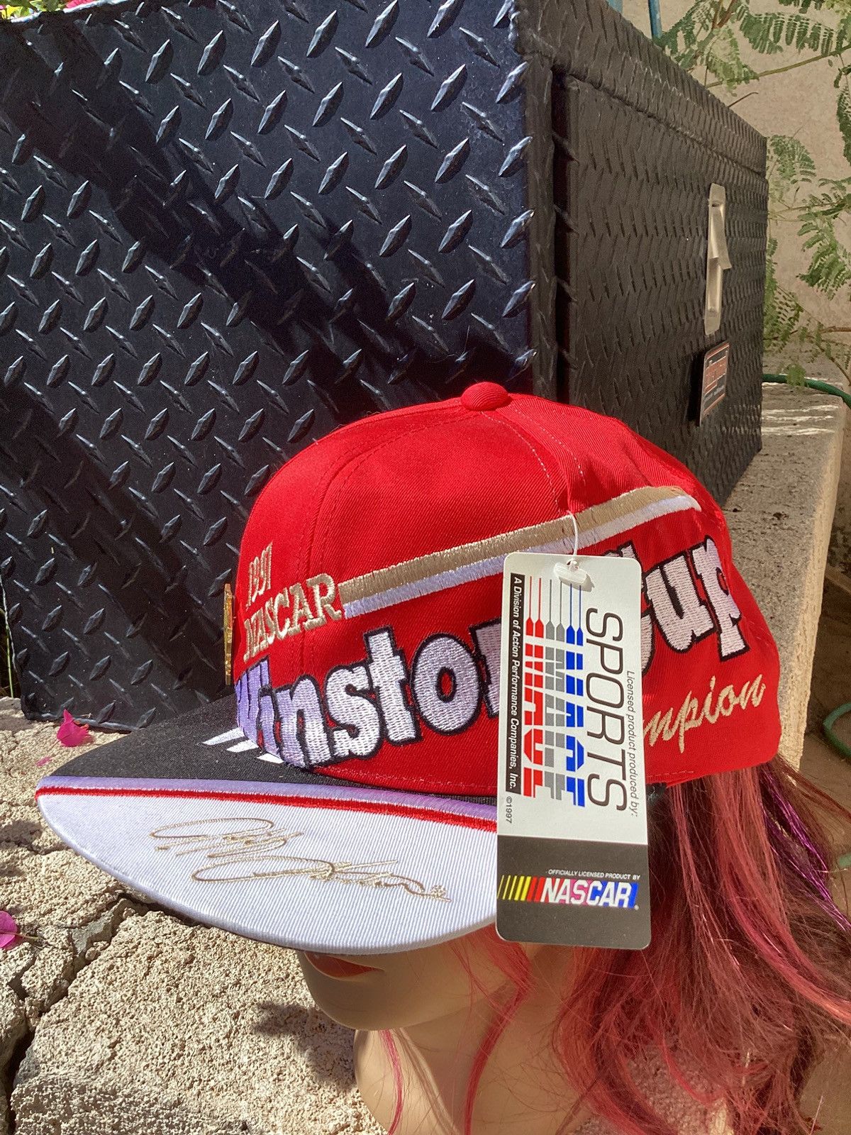 Chase Authentics Vintage ‘97 NASCAR Winston champion #24 Jeff Gordon snapback Size ONE SIZE - 2 Thumbnail