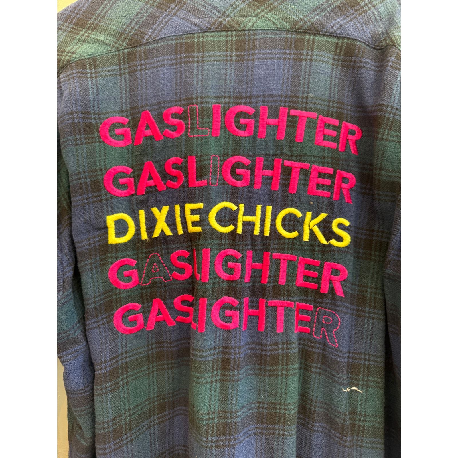 Greg Lauren Greg Lauren SAMPLE Dixie Chicks Blue Plaid Studio