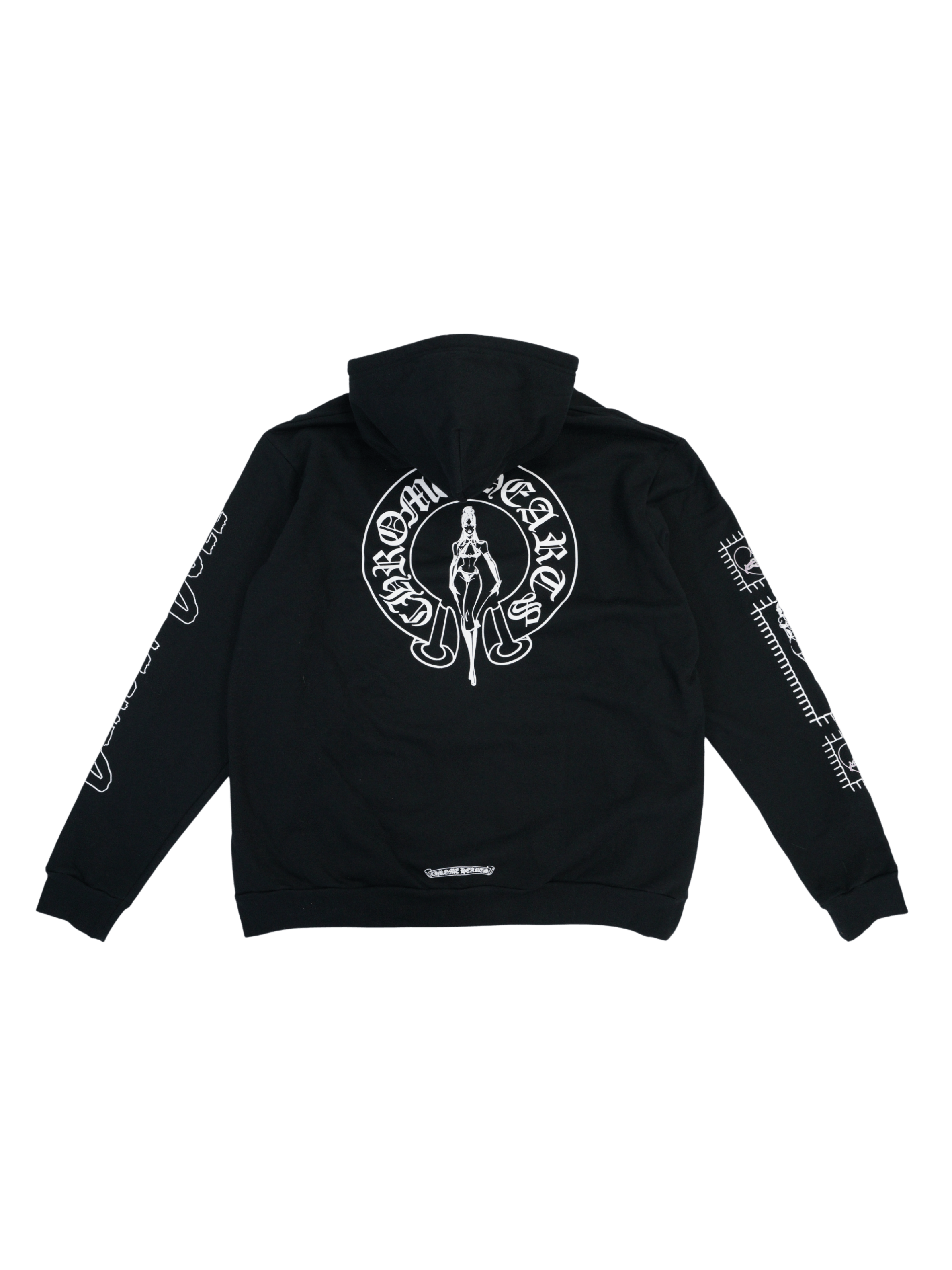 Chrome Hearts Chrome Hearts Deadly Doll Horseshoe Zip Up Hoodie Size US XL / EU 56 / 4 - 1 Thumbnail