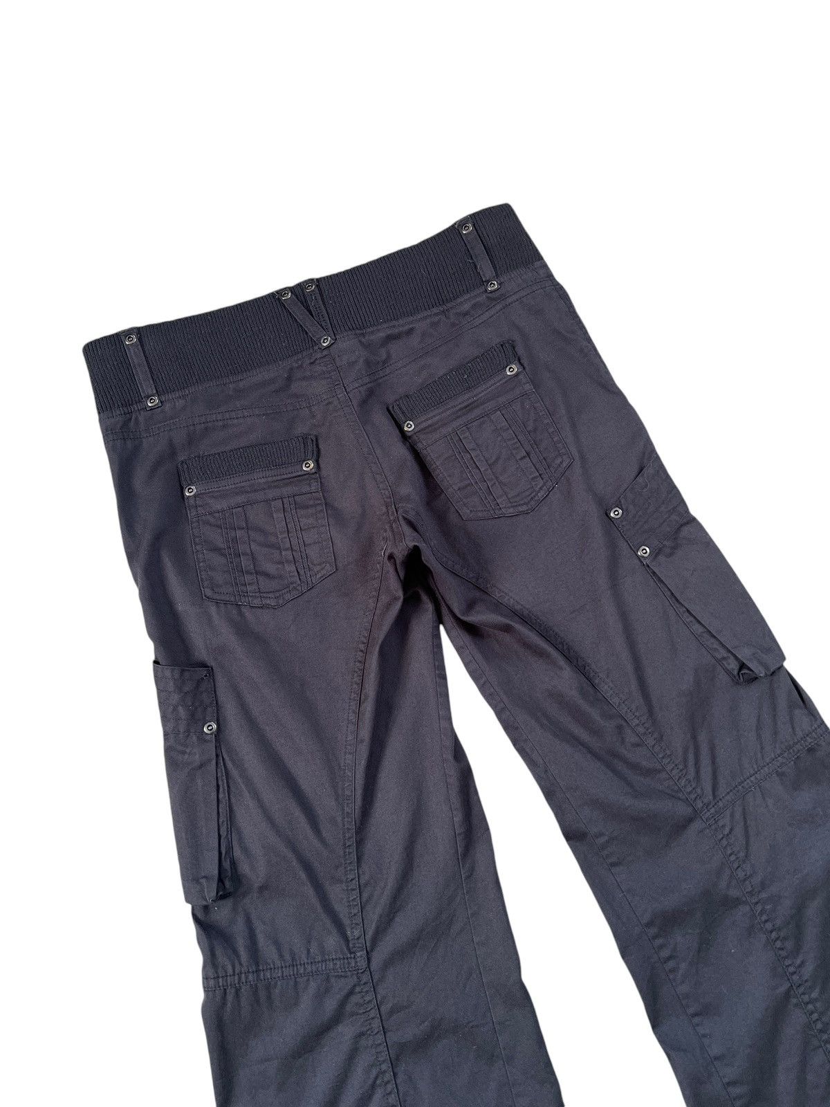 Japanese Brand Rei Firenze 🇯🇵 Flare Cargo Pants GOA Inspired Size 32" / US 10 / IT 46 - 5 Thumbnail