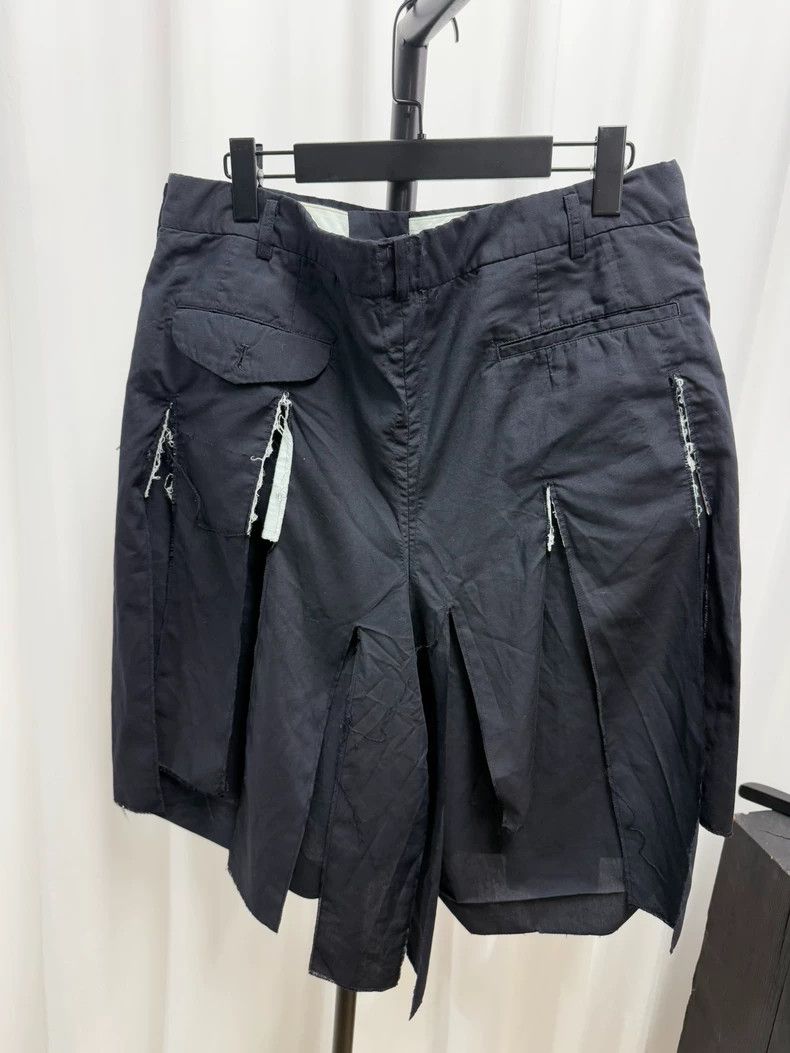 Comme Des Garcons Destroy and tear wool skirts and pants