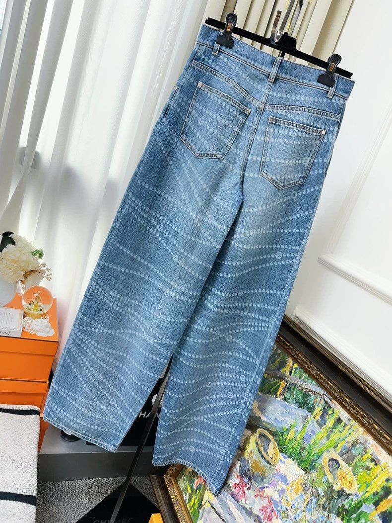 Chanel Chanel 25P popular pearl medium blue jeans Size 24" / US 00 / IT 34 - 2 Thumbnail