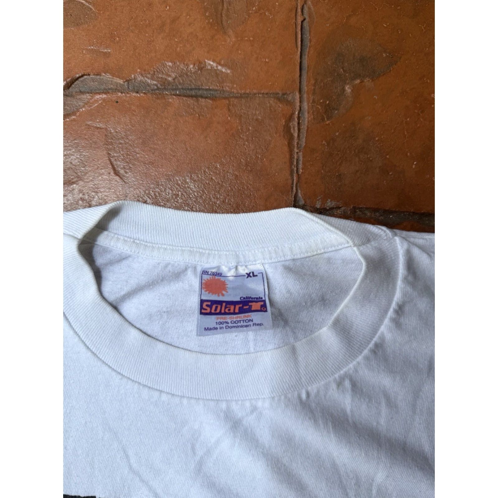 Vintage VINTAGE 90s Protect Our Ocean Fish Key West T-Shirt XL White Cotton Regular Men Solar-T Logo Short Sleeve Crew Neck 80s Theme Size US XL / EU 56 / 4 - 2 Thumbnail