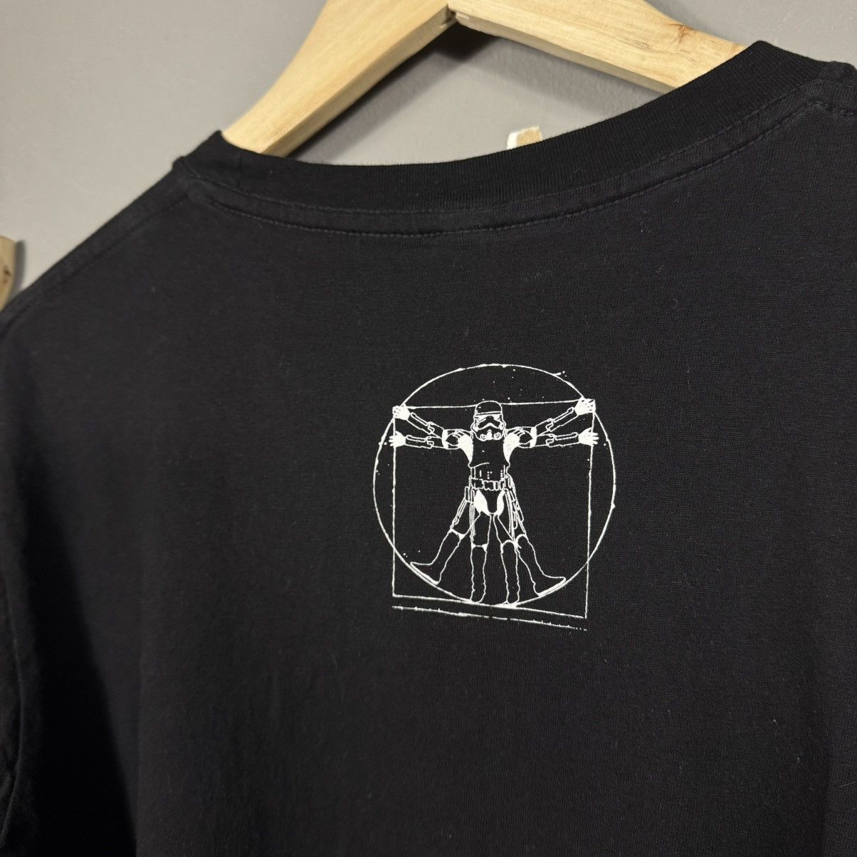 Star Wars × Vintage Vintage Star Wars Stormtrooper Vitruvian T-Shirt Size US M / EU 48-50 / 2 - 4 Thumbnail