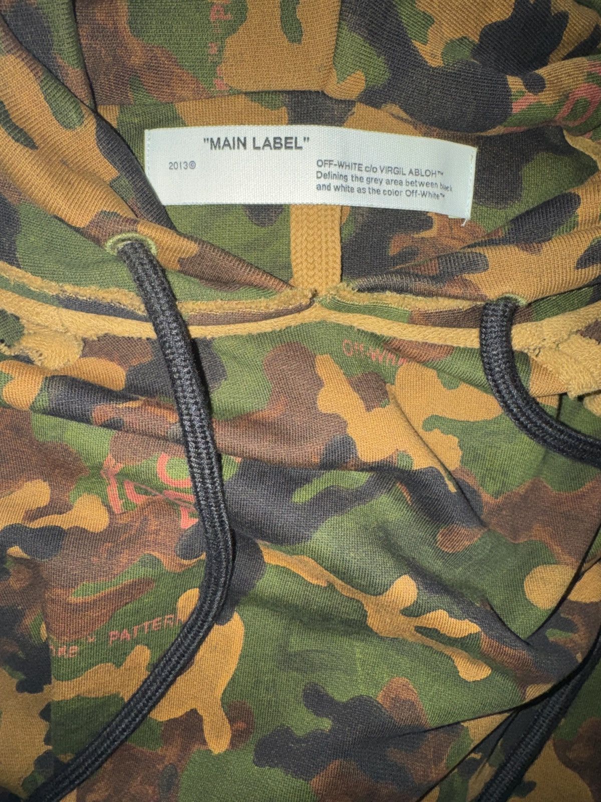 Off-White Camo Off-White Hoodie Size US M / EU 48-50 / 2 - 3 Thumbnail