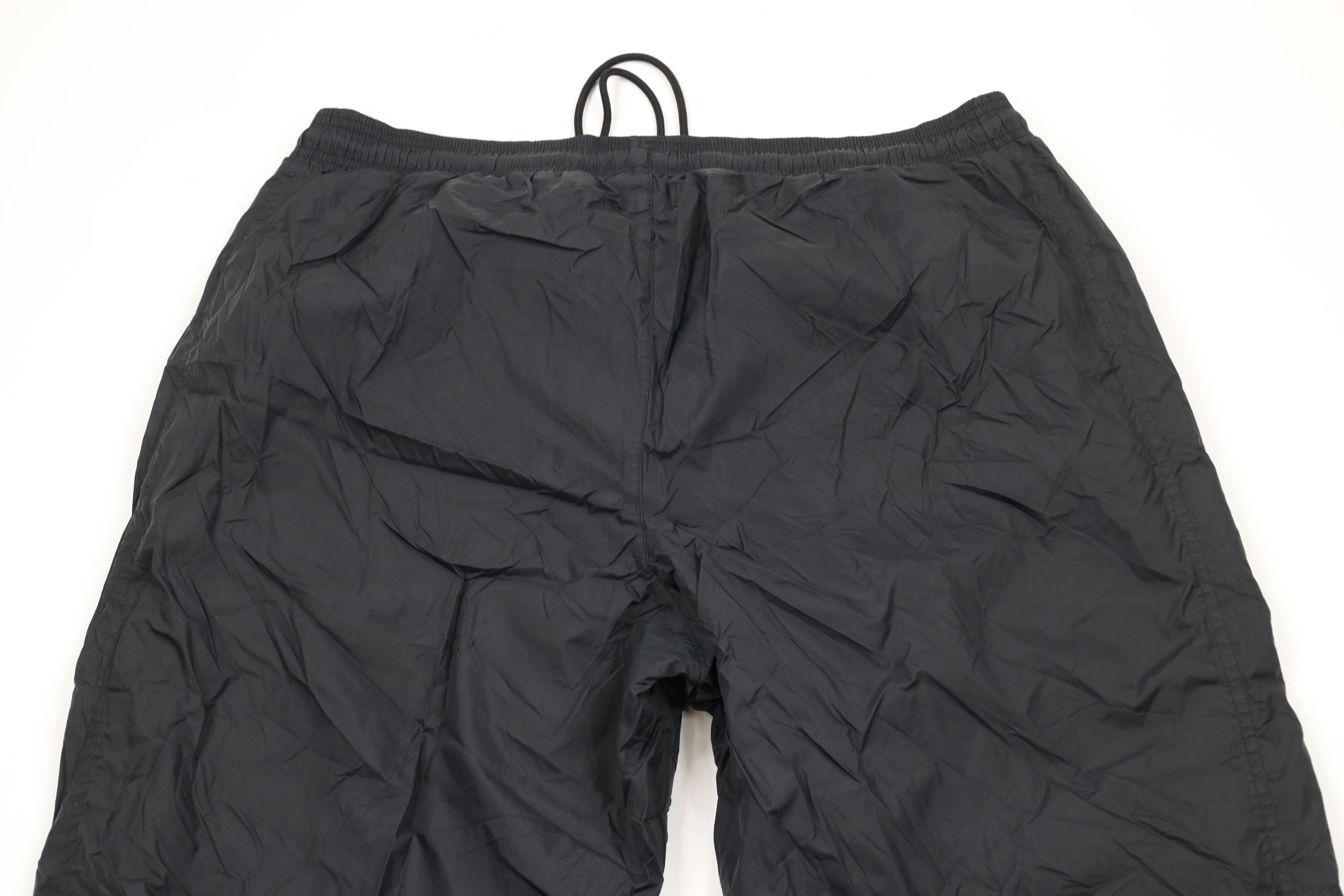Adidas × Vintage Vintage Y2K 2004 Adidas Spell Out Lined Wide Leg Pants Black Size US 36 / EU 52 - 11 Thumbnail