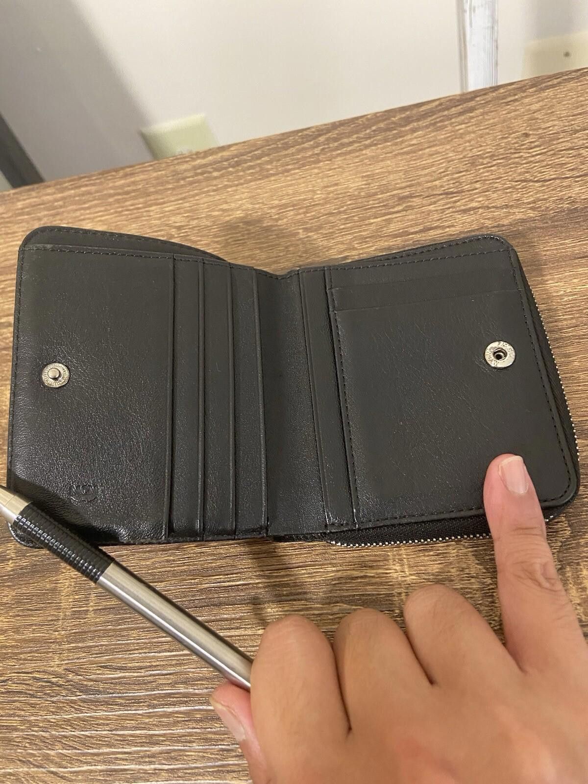 MCM MCM Visetos Black Leather Cigarette Case + Zipper Wallet Set Size ONE SIZE - 9 Thumbnail