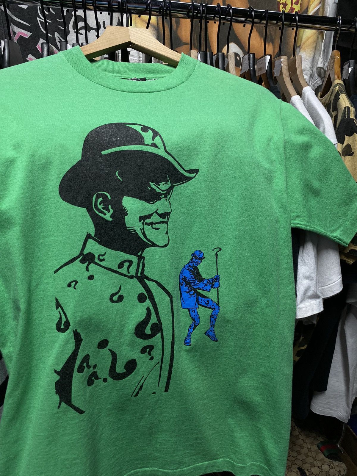 Vintage 90’s Vintage Riddler Batman DC Comics Tee Shirt Medium Size US M / EU 48-50 / 2 - 5 Thumbnail
