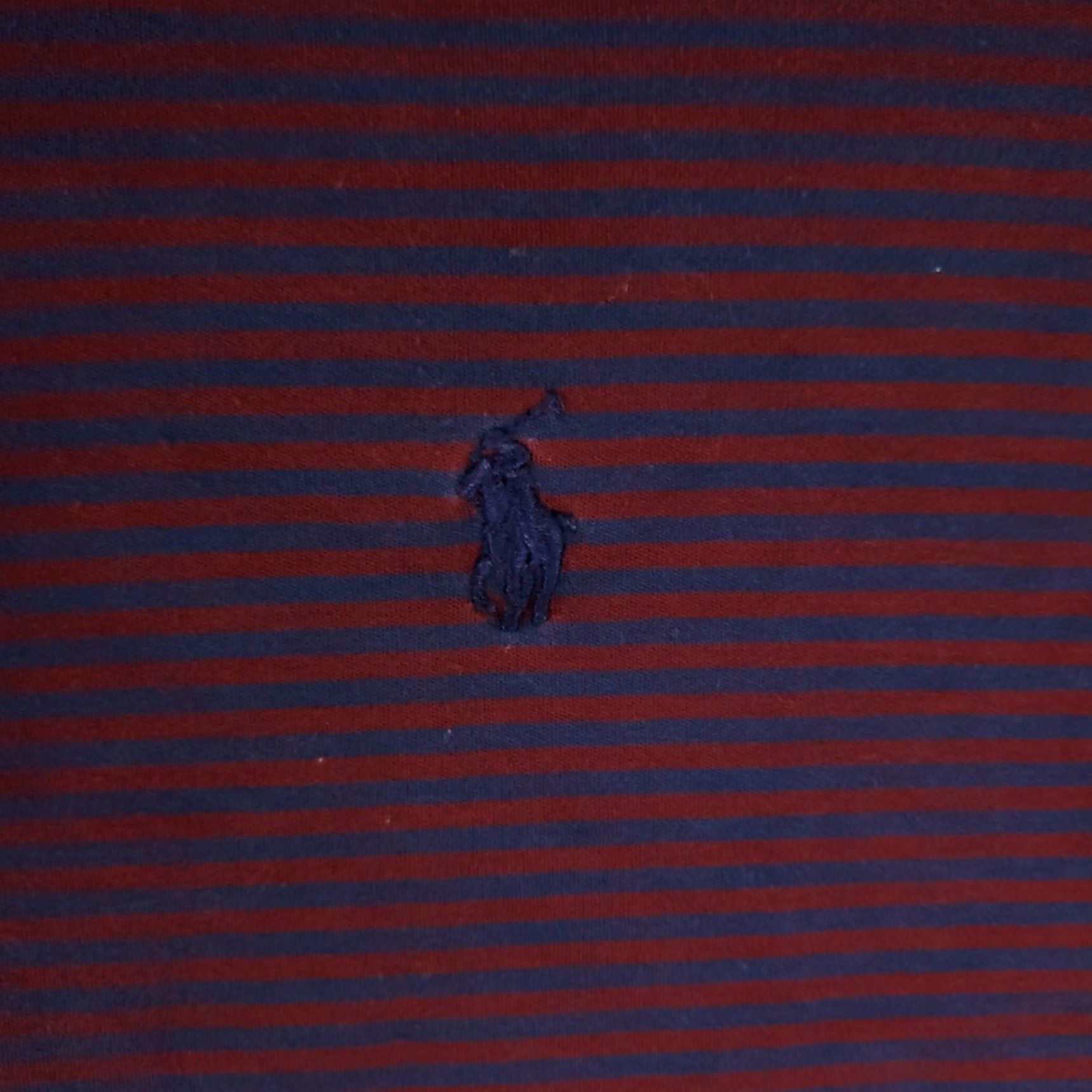 Ralph Lauren Ralph Lauren Polo Shirt Men's Large Blue Red Striped Casual Short Sleeve Size US L / EU 52-54 / 3 - 2 Thumbnail