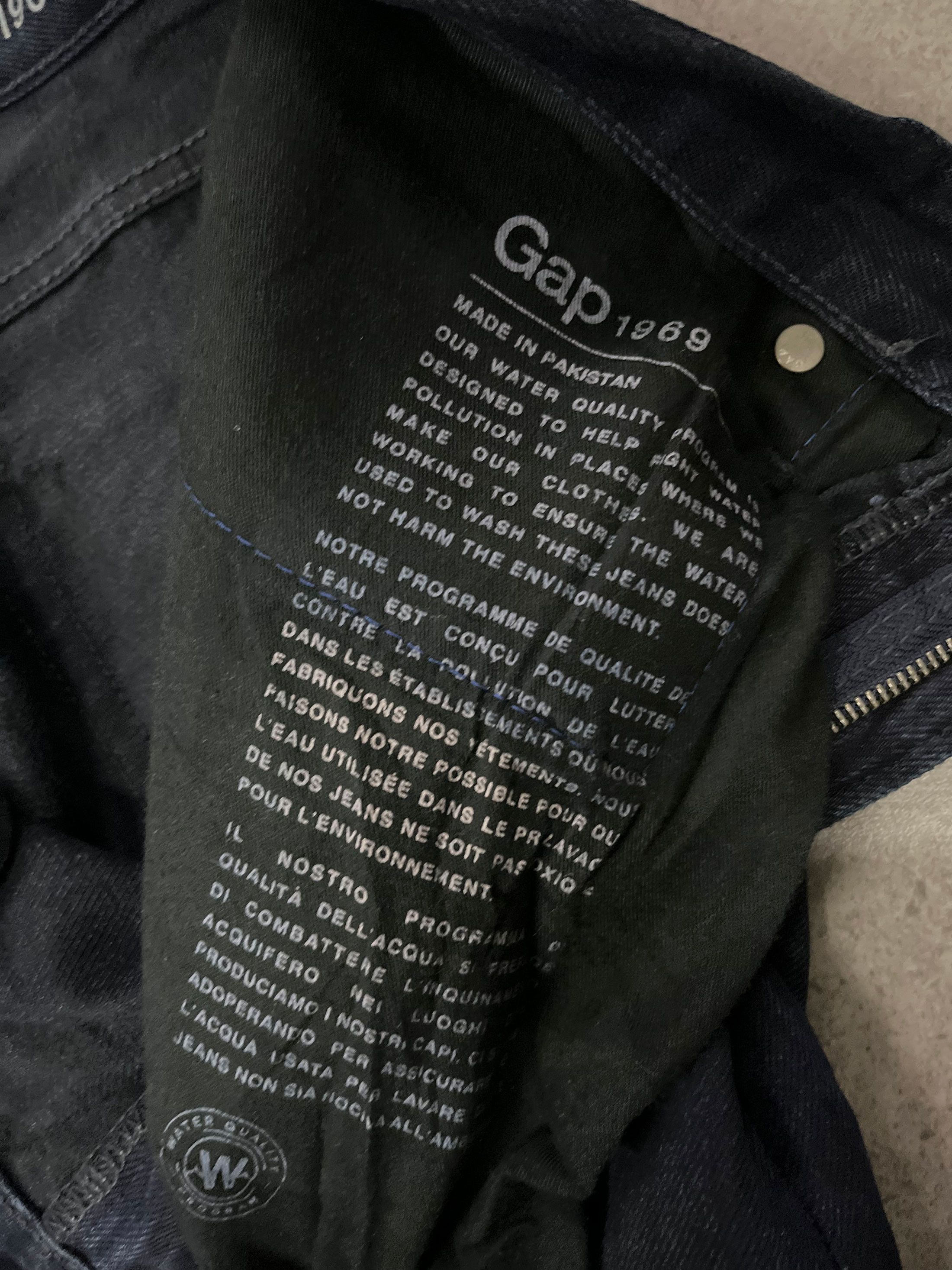 Designer × Gap Gap Slim Fit Straight Zipper Fly Jeans Size US 36 / EU 52 - 4 Thumbnail
