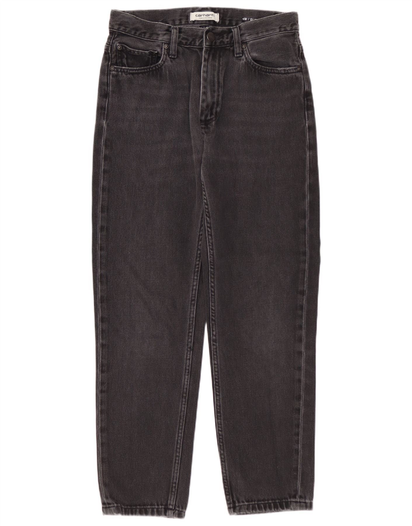 Carhartt Womens Slim Jeans W26 L25 Grey Cotton Size 42" / US 20 - 1 Thumbnail