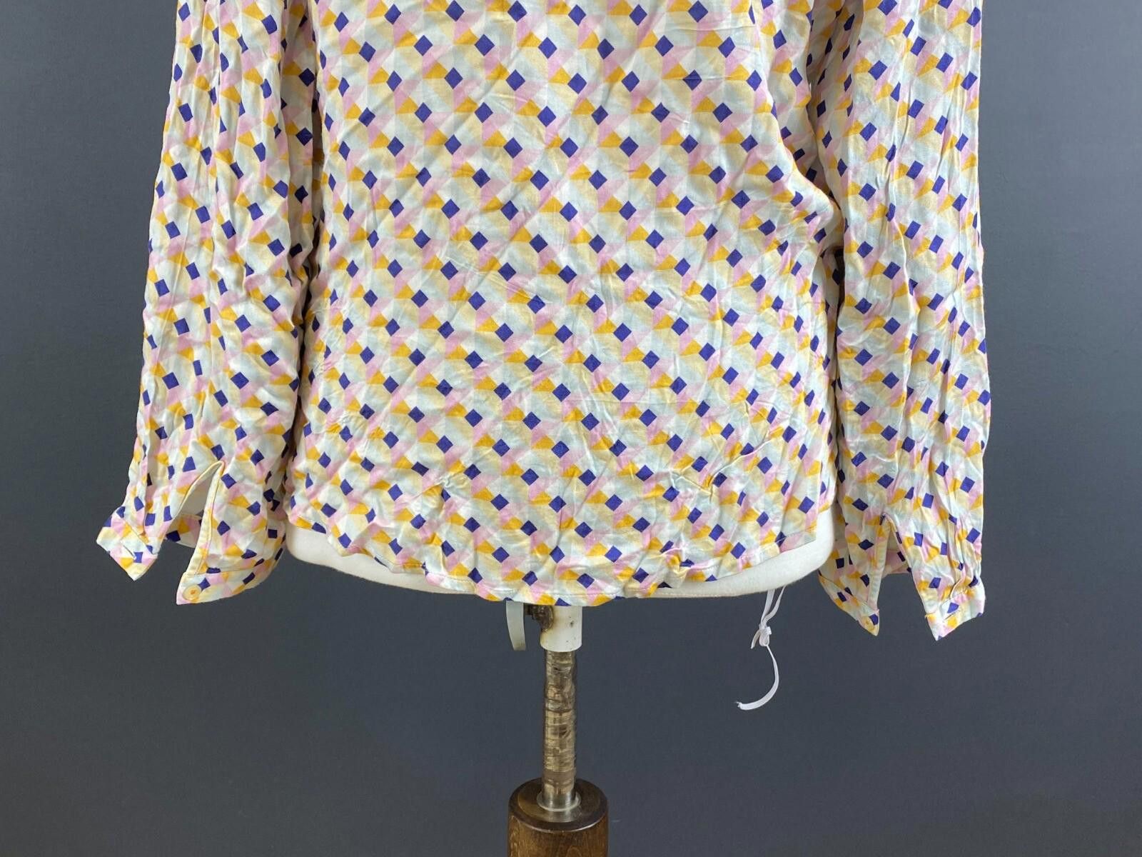 Designer Emily Van Den Bergh Multicolor Blouse Shirt Size 44 / L Size M / US 6-8 / IT 42-44 - 8 Thumbnail