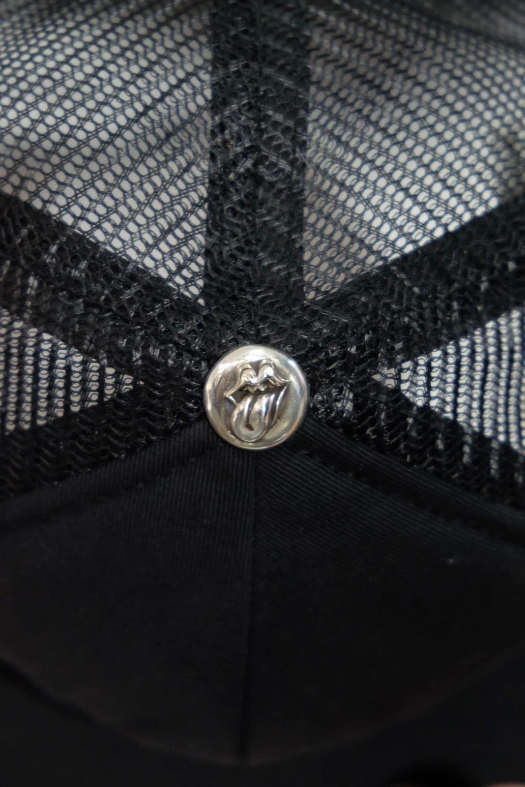 Chrome Hearts Chrome Hearts x Rolling Stones Leather Patch Trucker Hat Size ONE SIZE - 3 Thumbnail